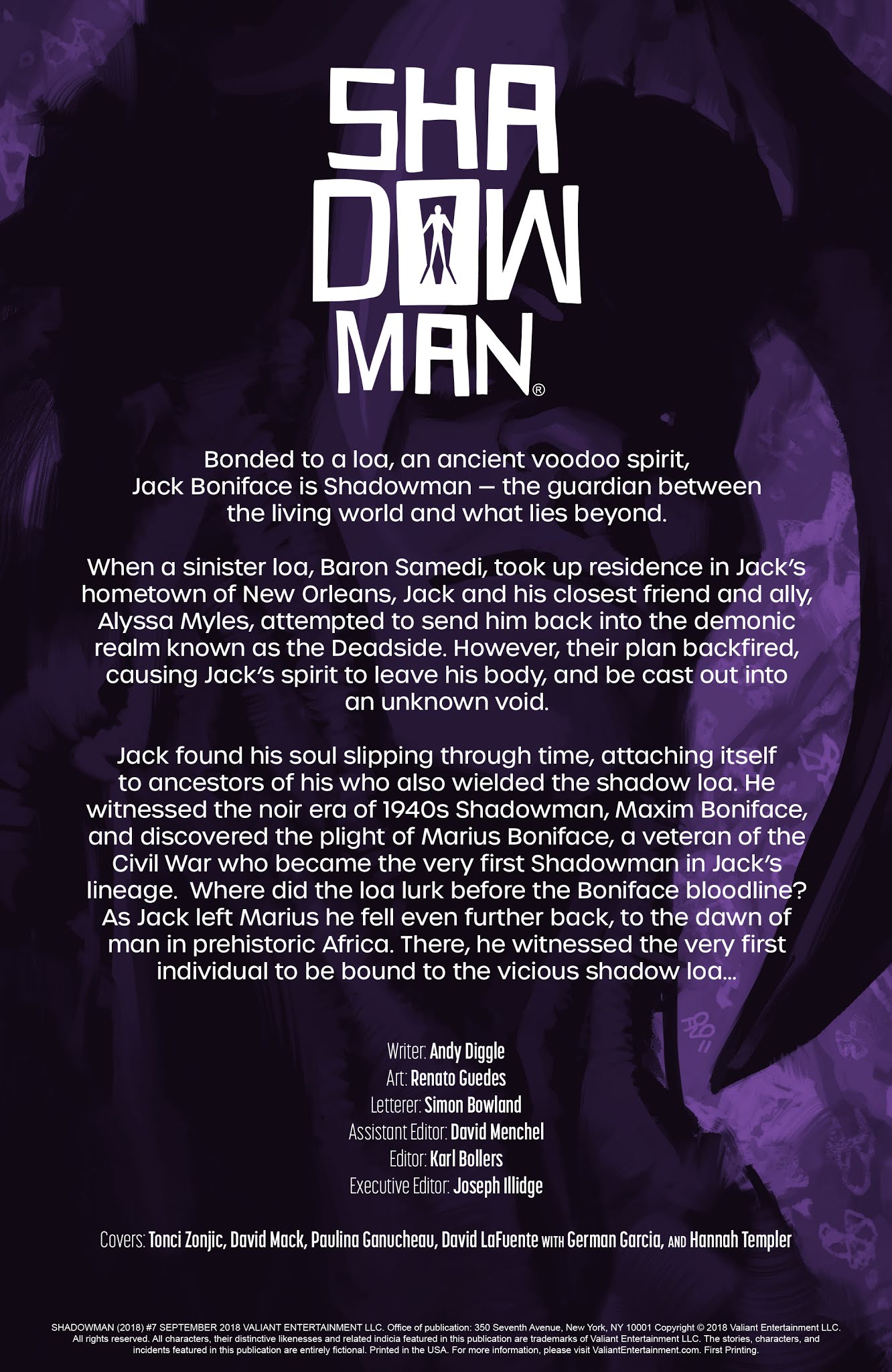 Read online Shadowman (2018) comic -  Issue #7 - 2