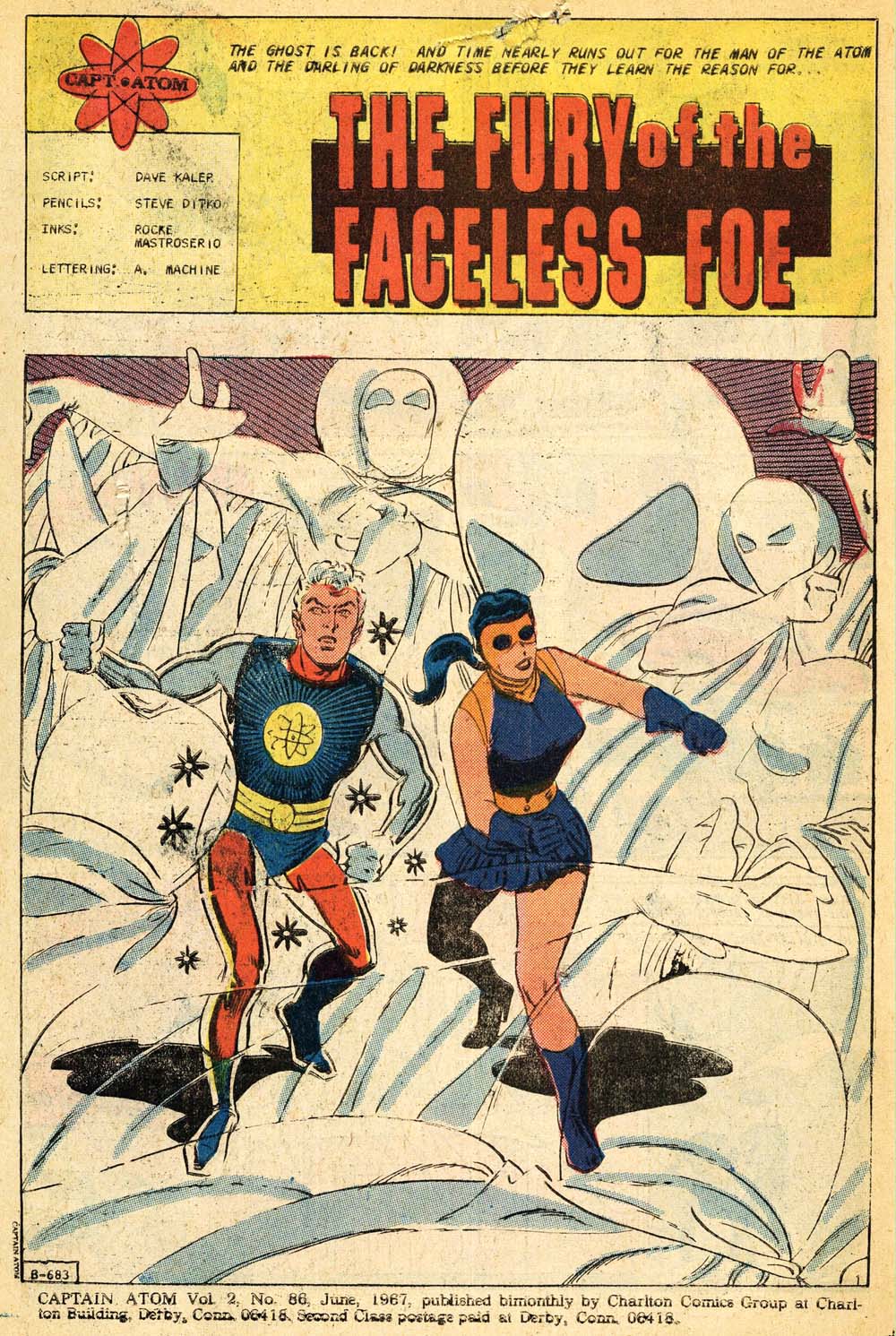 Read online Captain Atom (1965) comic -  Issue #86 - 2