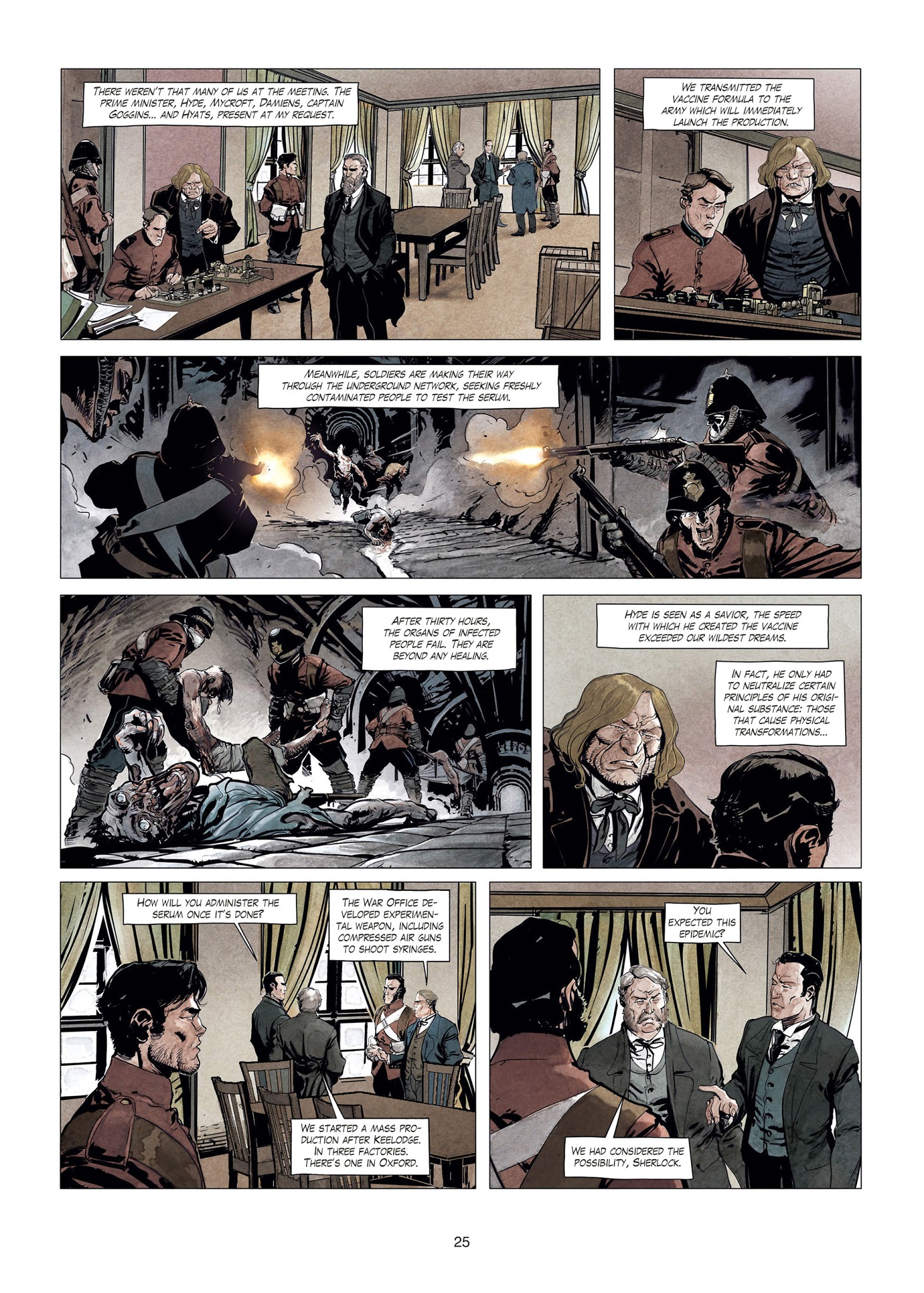 Read online Sherlock Holmes Society comic -  Issue #4 - 25