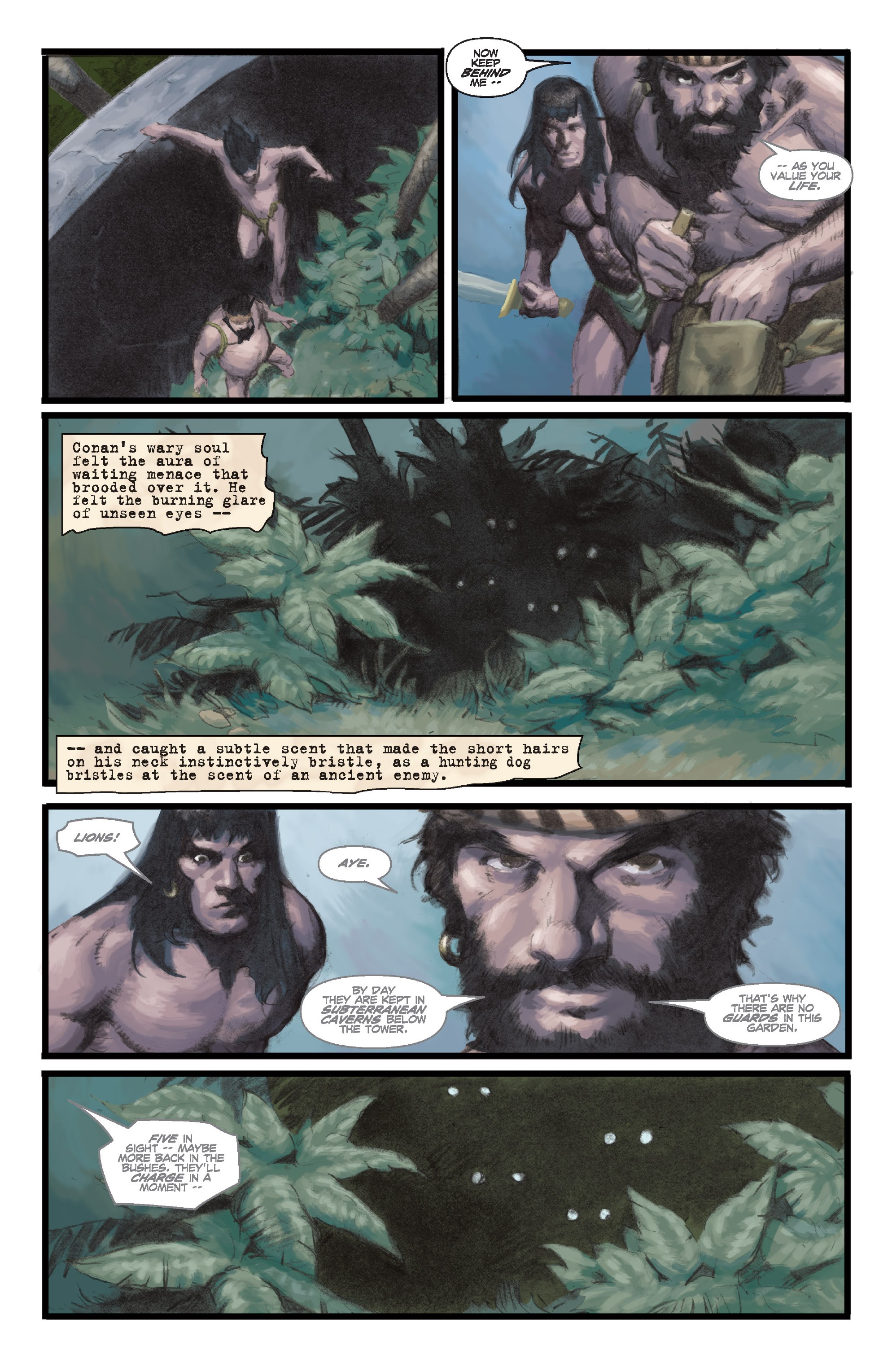Read online Conan Chronicles Epic Collection comic -  Issue # TPB The Heart of Yag-Kosha (Part 1) - 32
