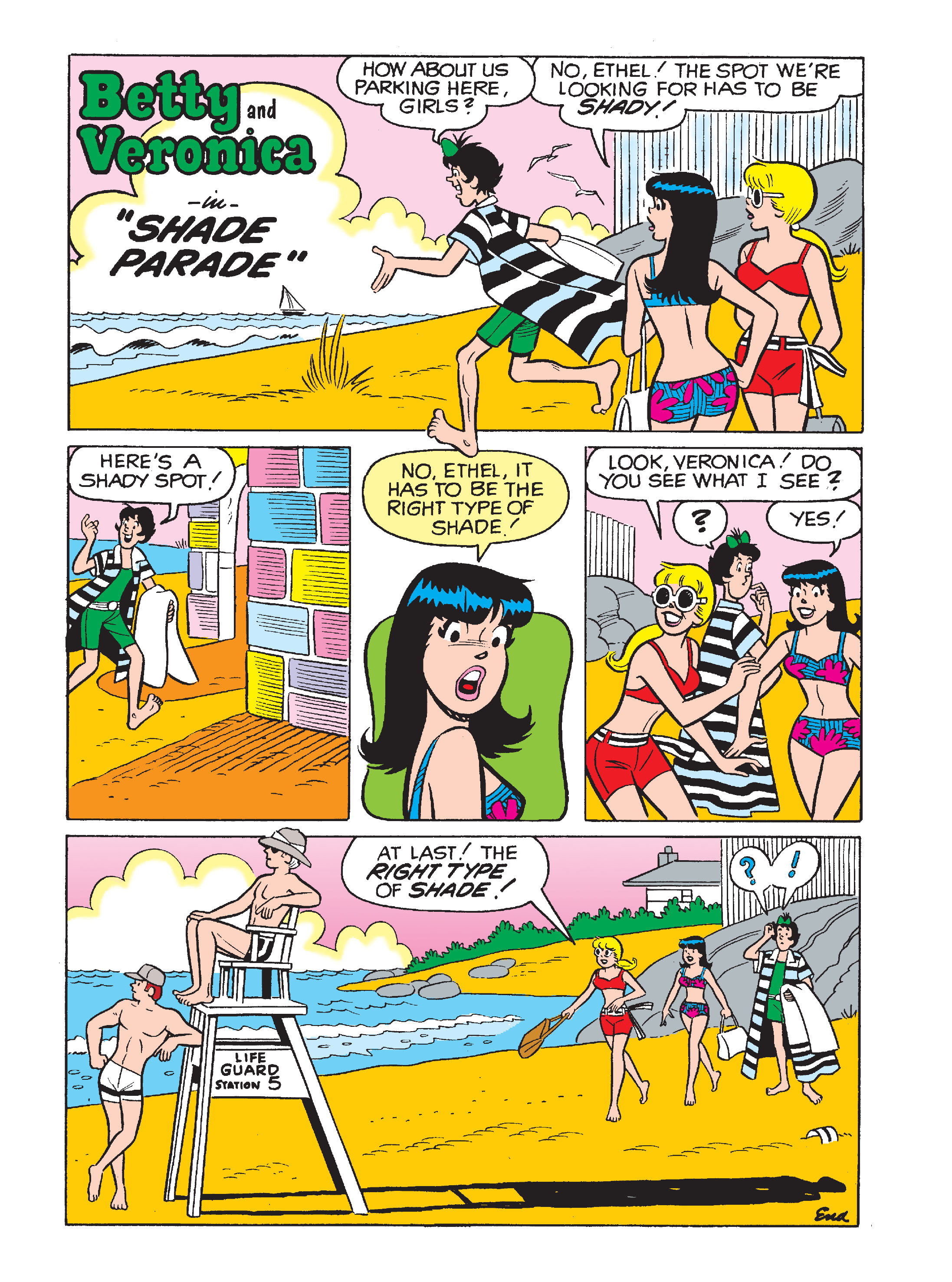 Read online World of Betty & Veronica Digest comic -  Issue #17 - 155