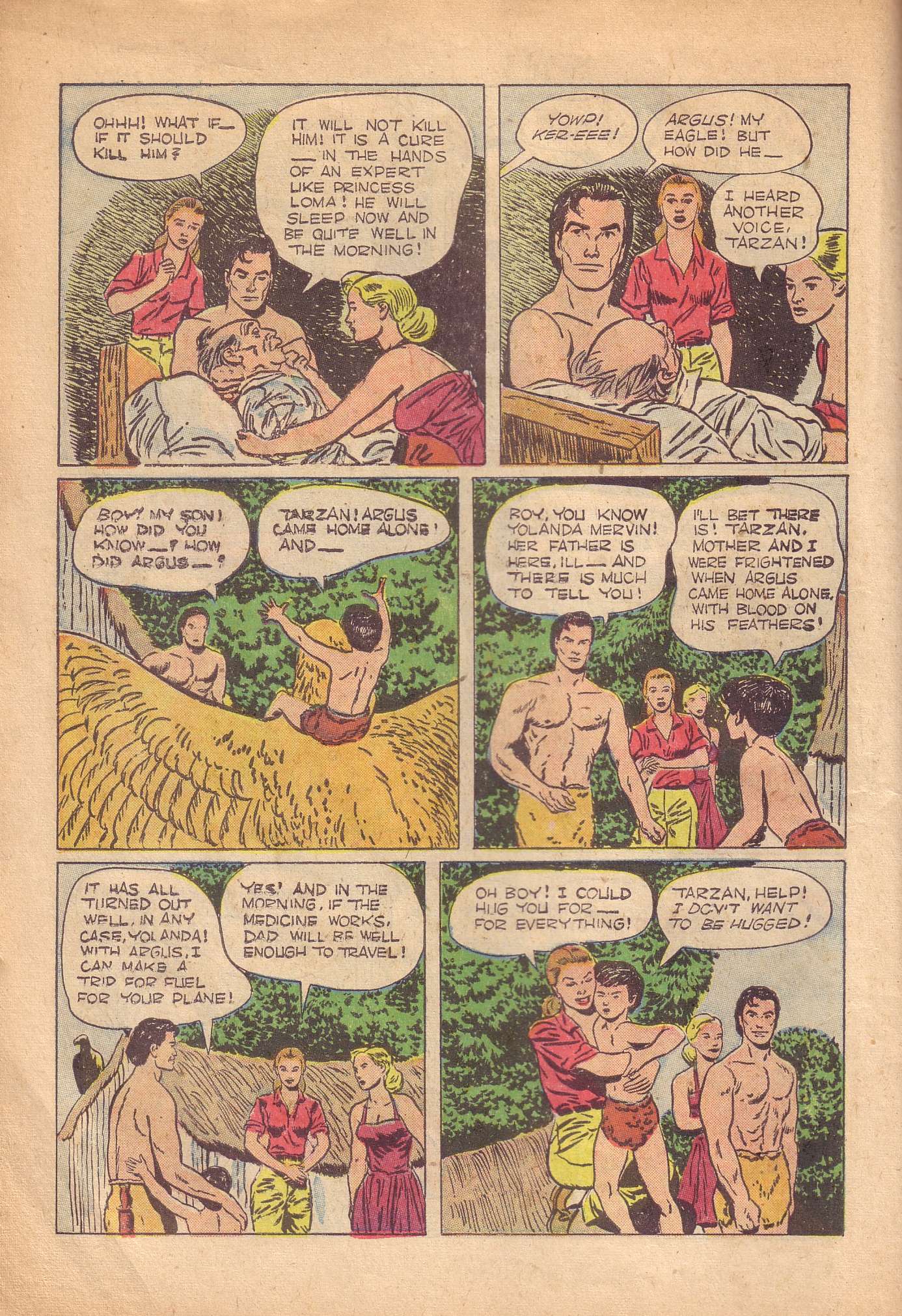 Read online Tarzan (1948) comic -  Issue #50 - 18