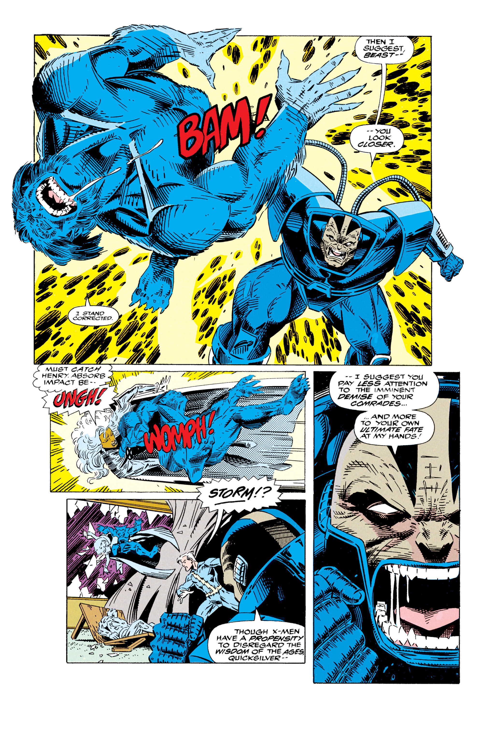 Read online Uncanny X-Men (1963) comic -  Issue #295 - 10