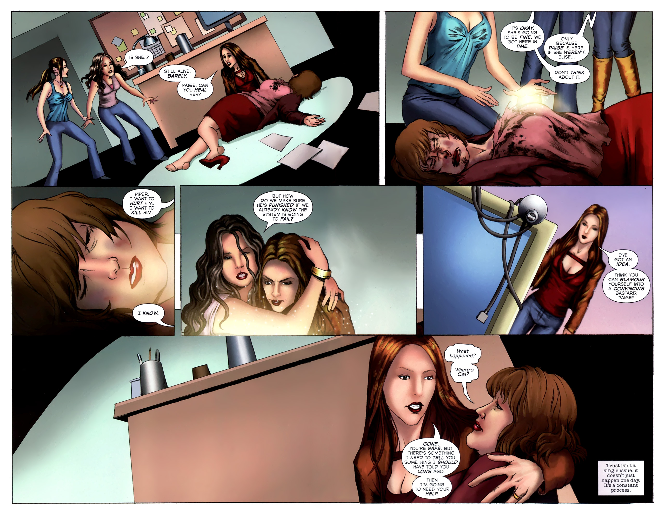 Read online Charmed comic -  Issue #6 - 21