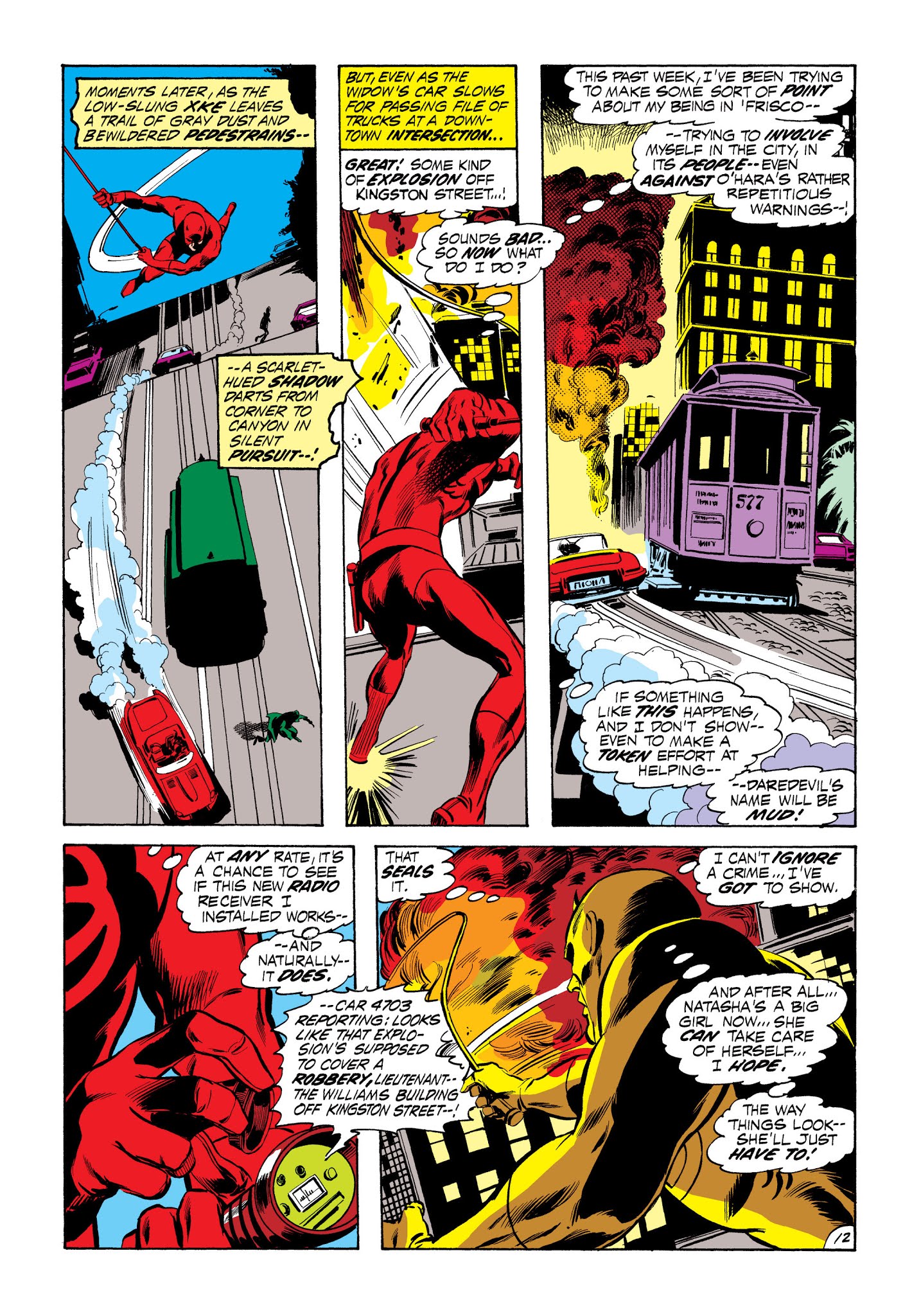 Read online Marvel Masterworks: Daredevil comic -  Issue # TPB 9 (Part 1) - 85