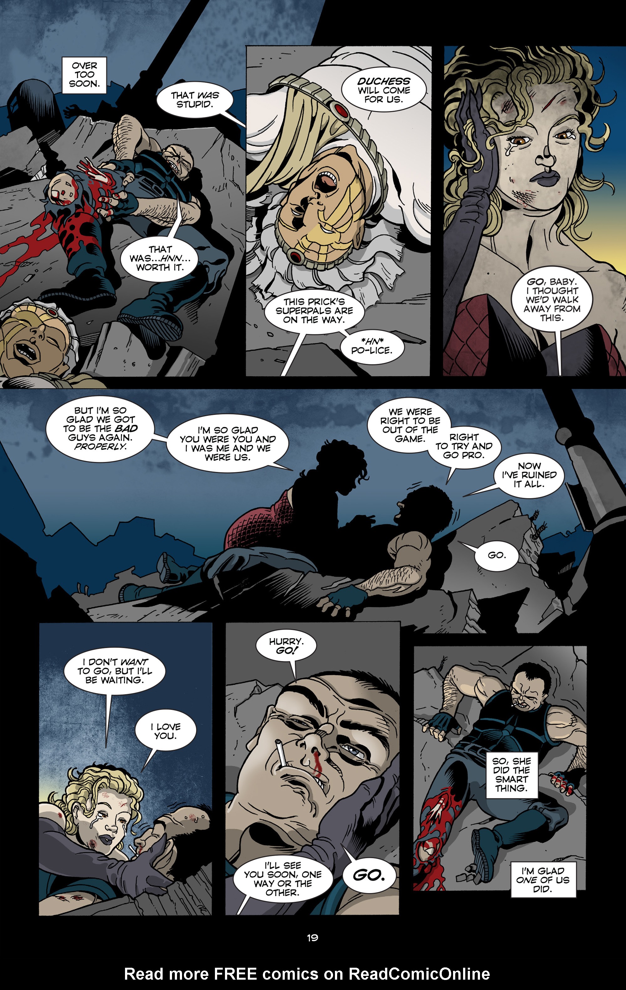 Read online Unmasked comic -  Issue #4 - 21