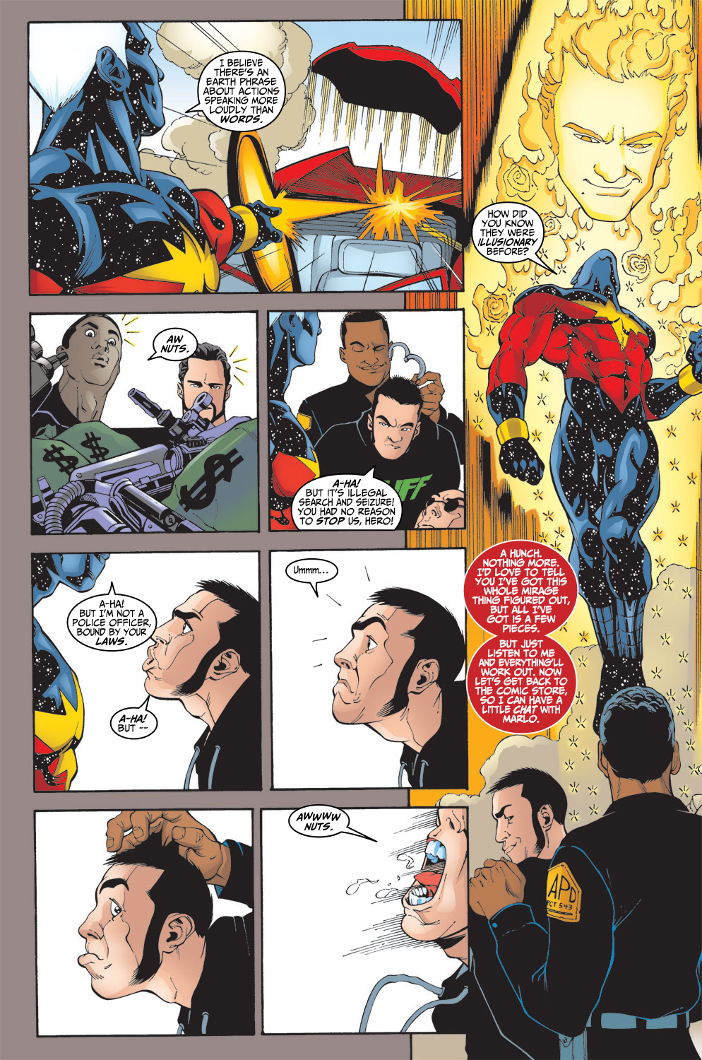 Read online Captain Marvel (1999) comic -  Issue #2 - 7