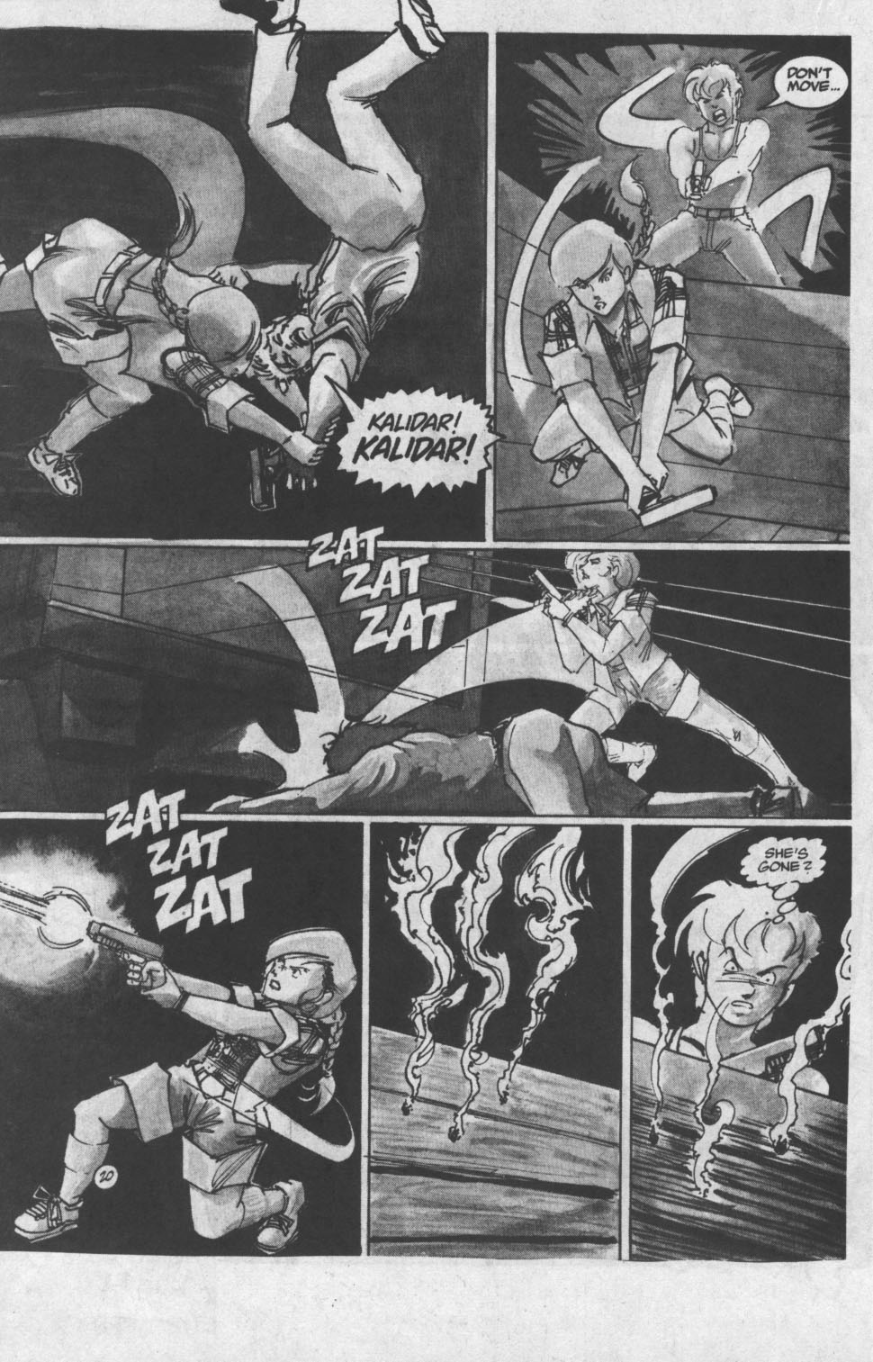 Read online Robotech II: The Sentinels - The Malcontent Uprisings comic -  Issue #4 - 22