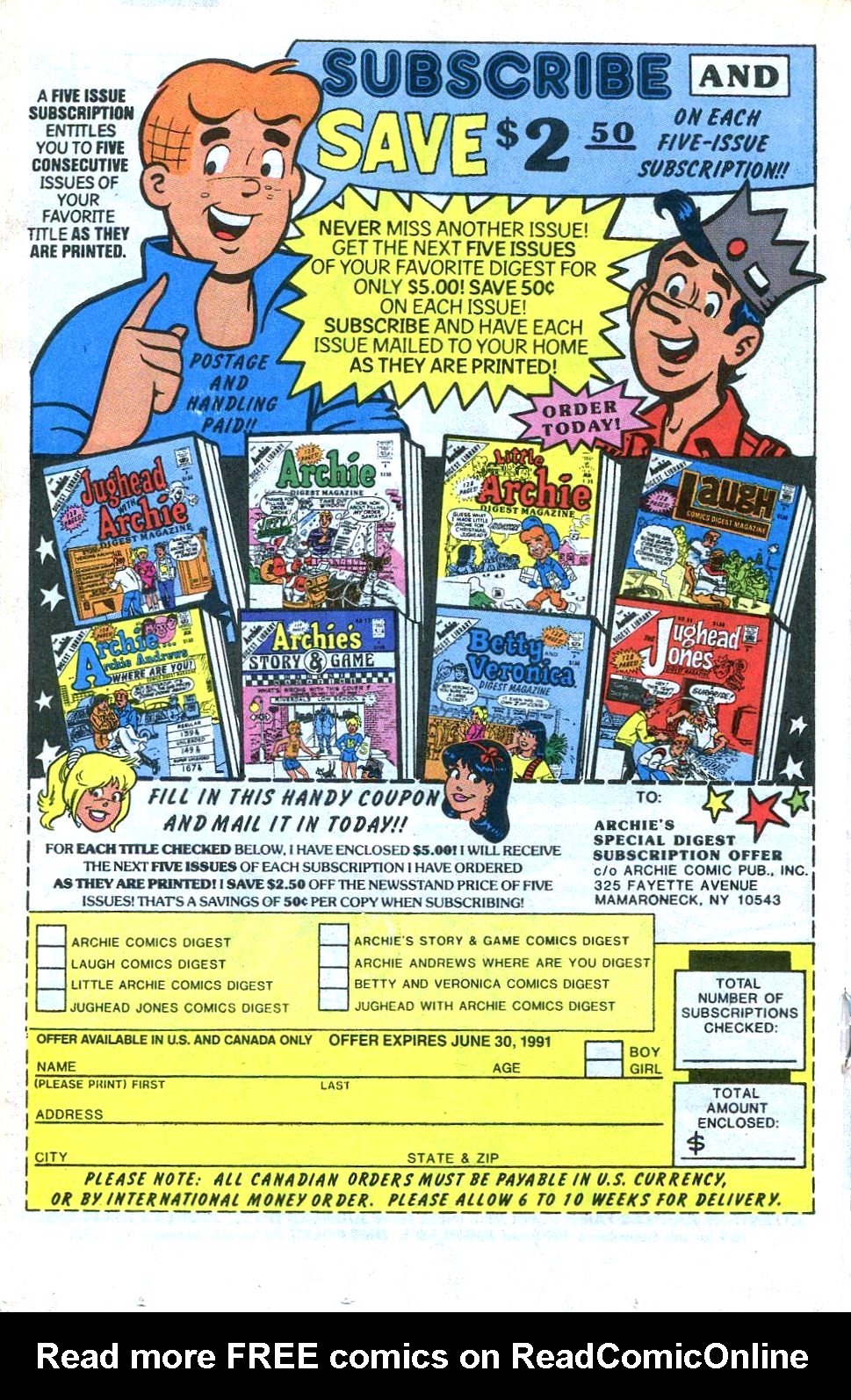 Read online Archie 3000! (1989) comic -  Issue #14 - 18