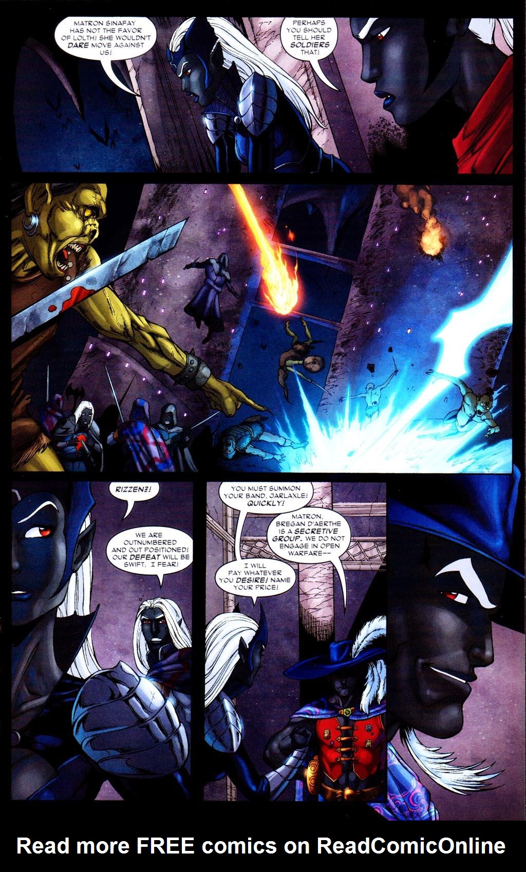 Read online Forgotten Realms: Exile comic -  Issue #1 - 10