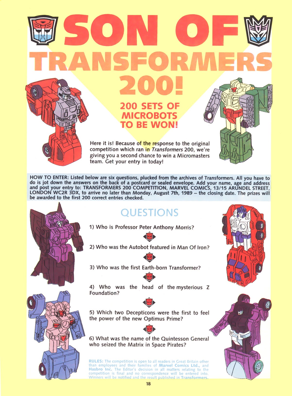 Read online The Transformers (UK) comic -  Issue #225 - 14