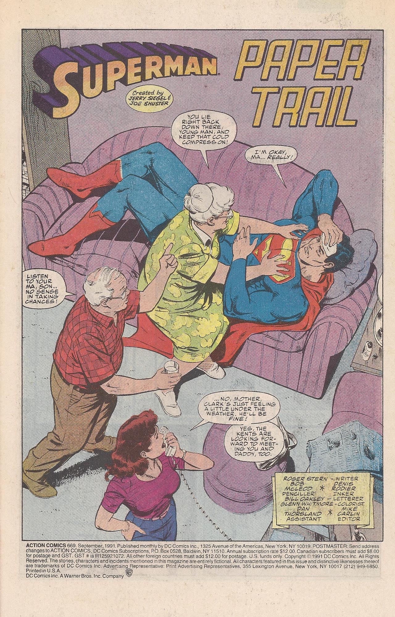 Read online Action Comics (1938) comic -  Issue #669 - 3