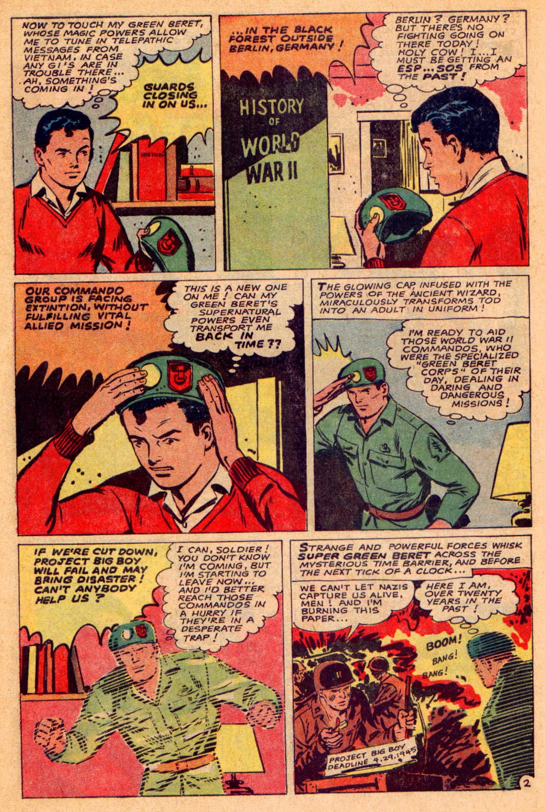 Read online Super Green Beret comic -  Issue #1 - 26
