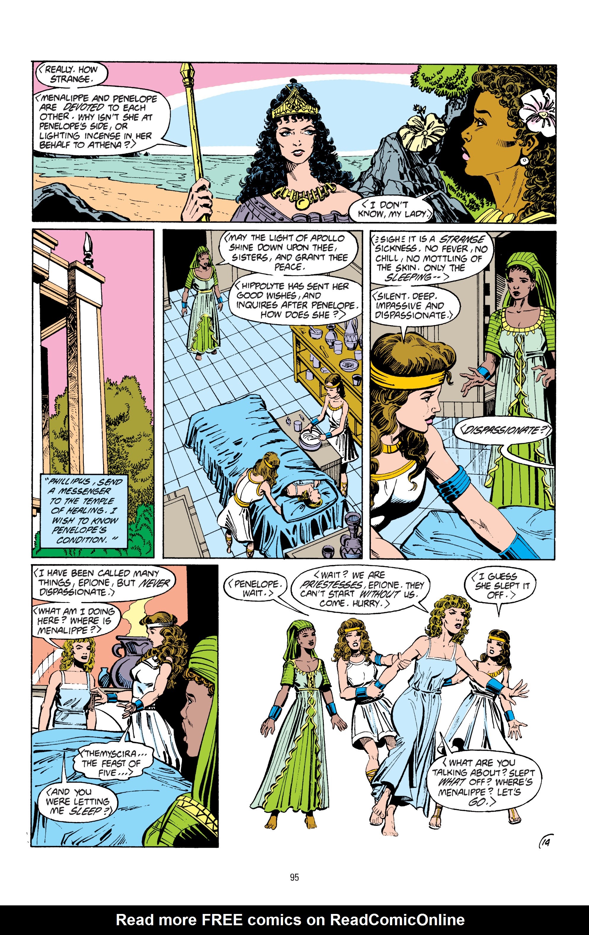 Read online Wonder Woman By George Pérez comic -  Issue # TPB 4 (Part 1) - 95