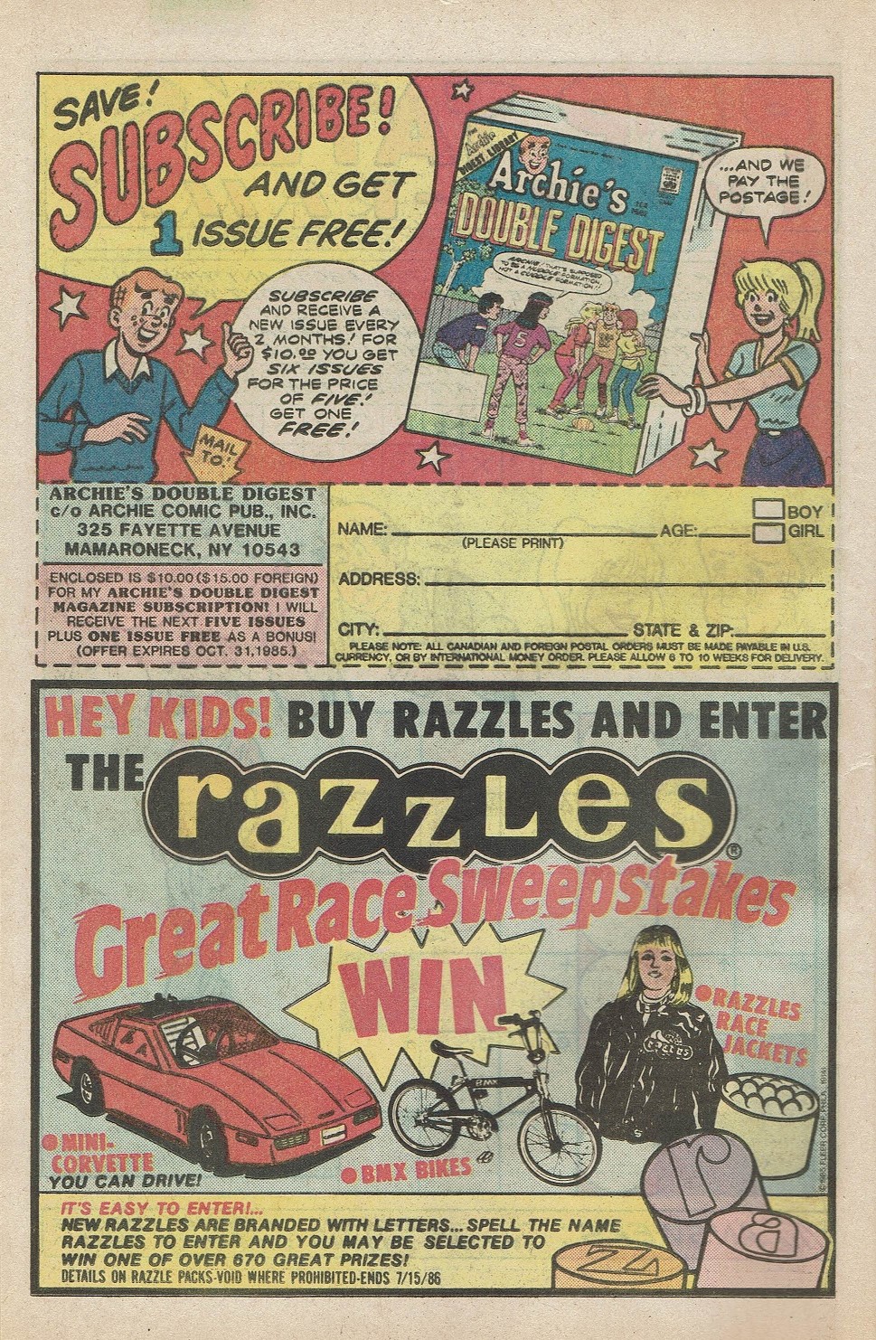 Read online Archie at Riverdale High (1972) comic -  Issue #105 - 12