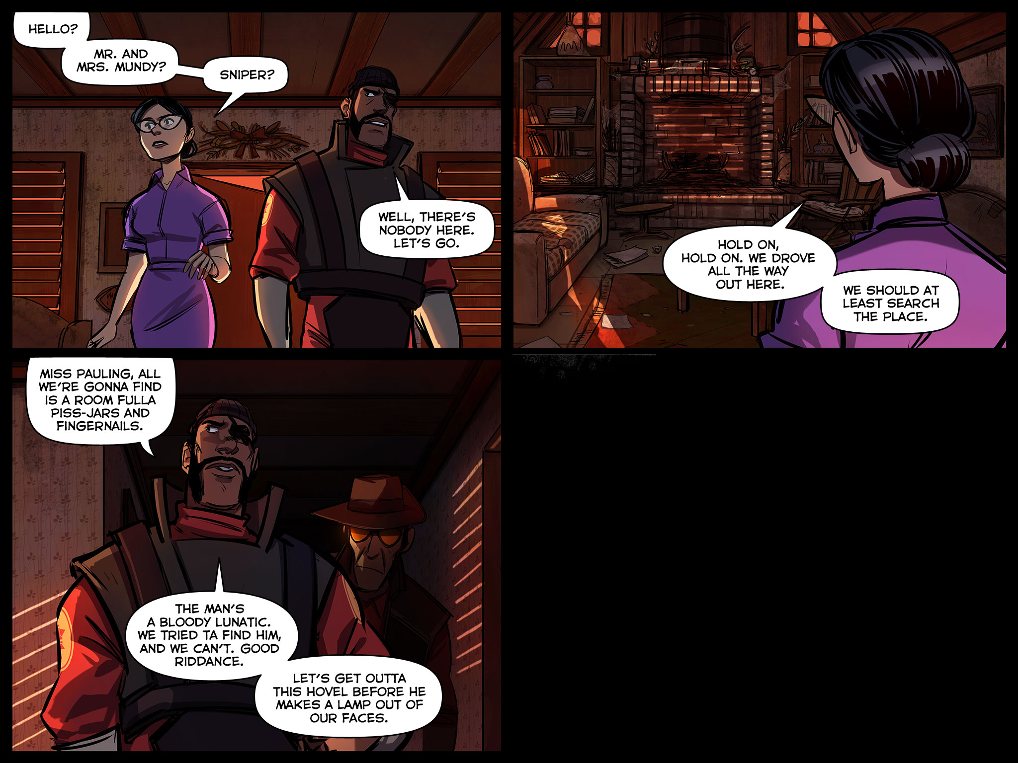 Read online Team Fortress 2 comic -  Issue #4 - 25