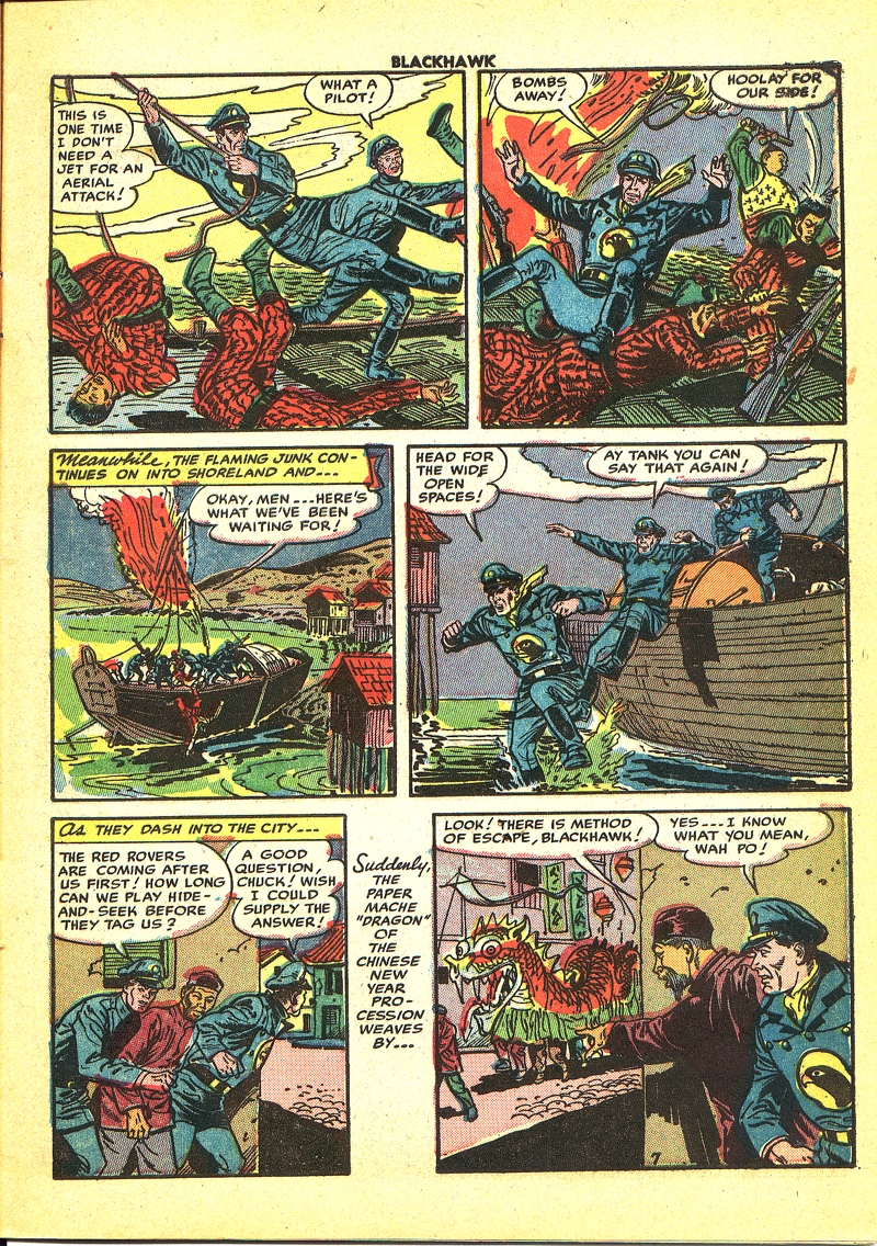 Read online Blackhawk (1957) comic -  Issue #52 - 9