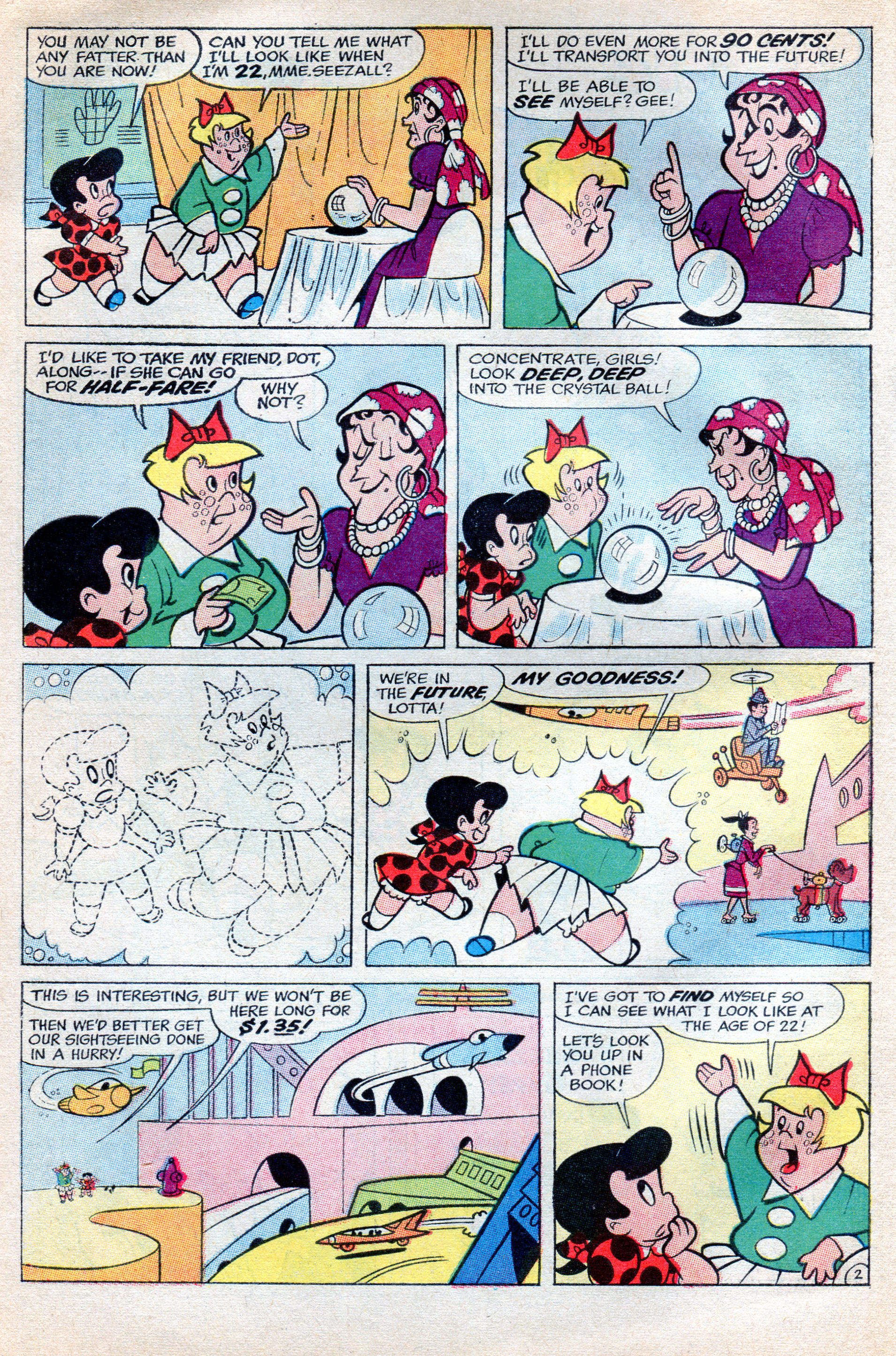 Read online Little Lotta comic -  Issue #37 - 6
