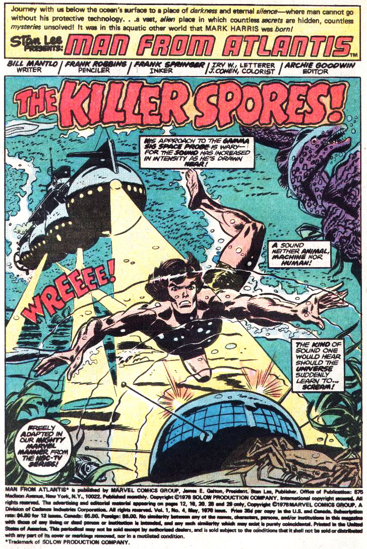 Read online Man from Atlantis comic -  Issue #4 - 2