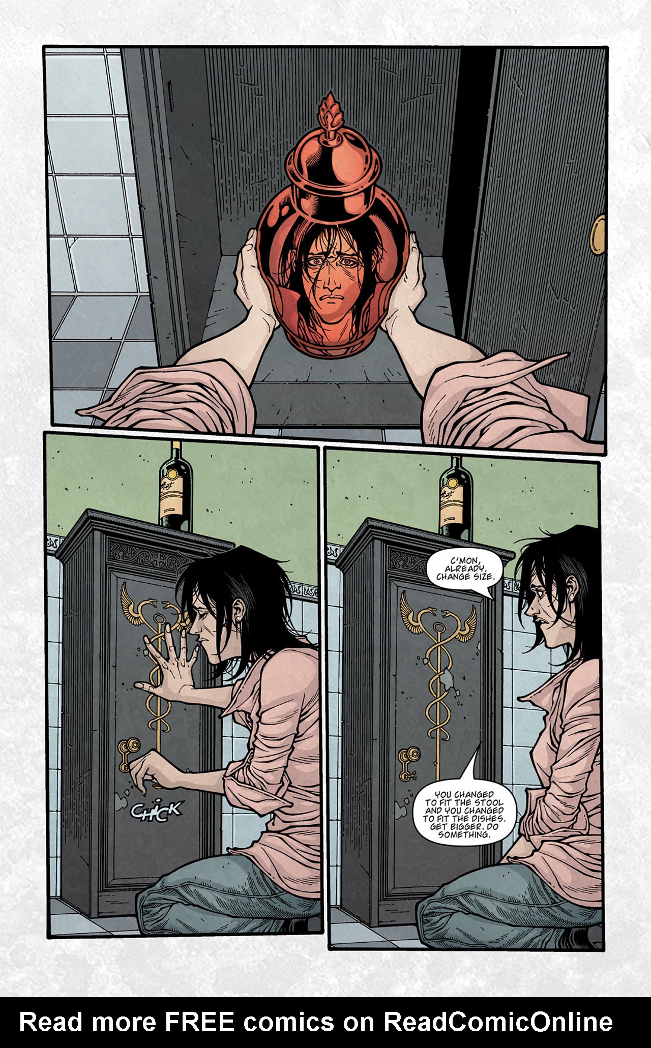 Read online Locke & Key: Crown of Shadows comic -  Issue #6 - 17