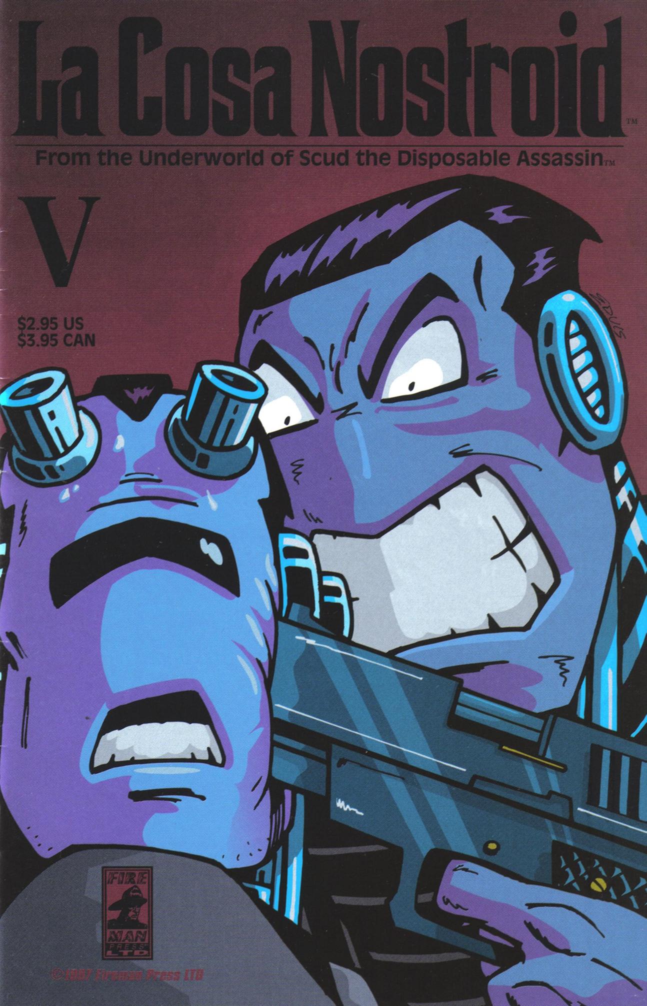 Read online La Cosa Nostroid comic -  Issue #5 - 1