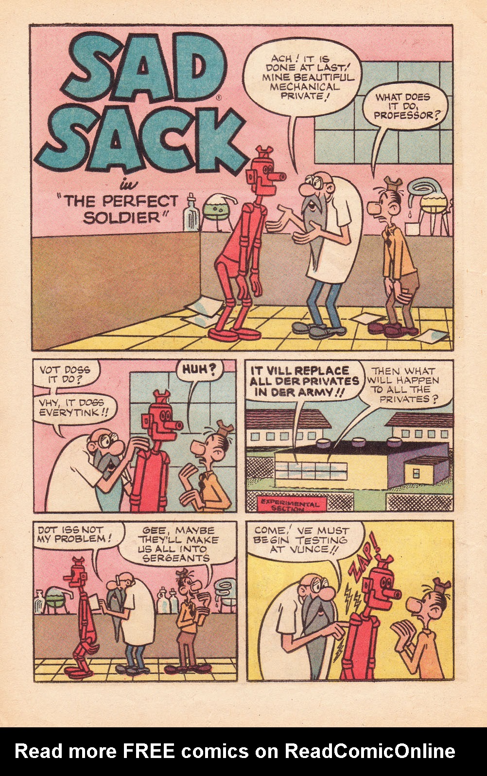 Read online Sad Sack comic -  Issue #167 - 12