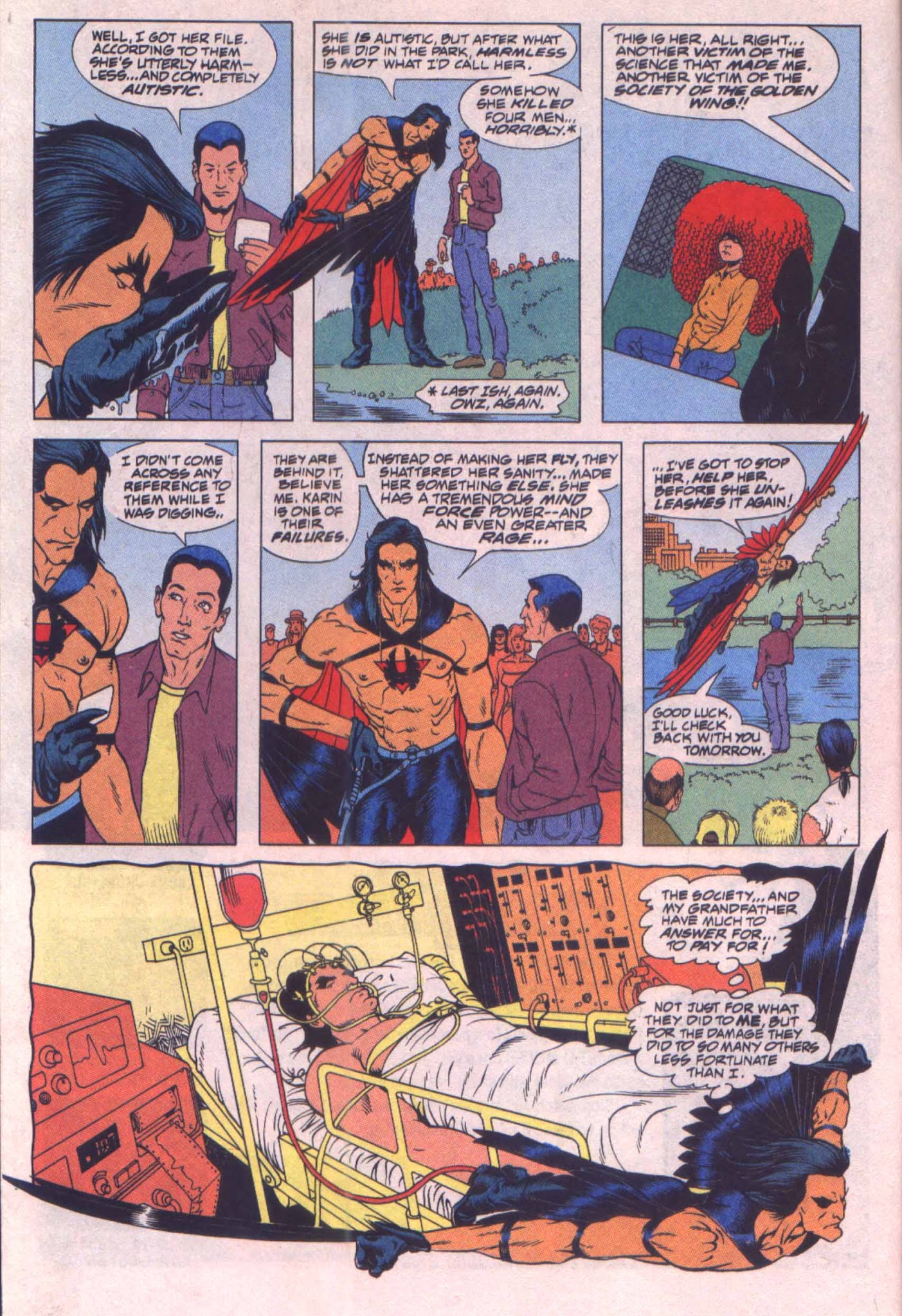 Read online Black Condor comic -  Issue #5 - 6