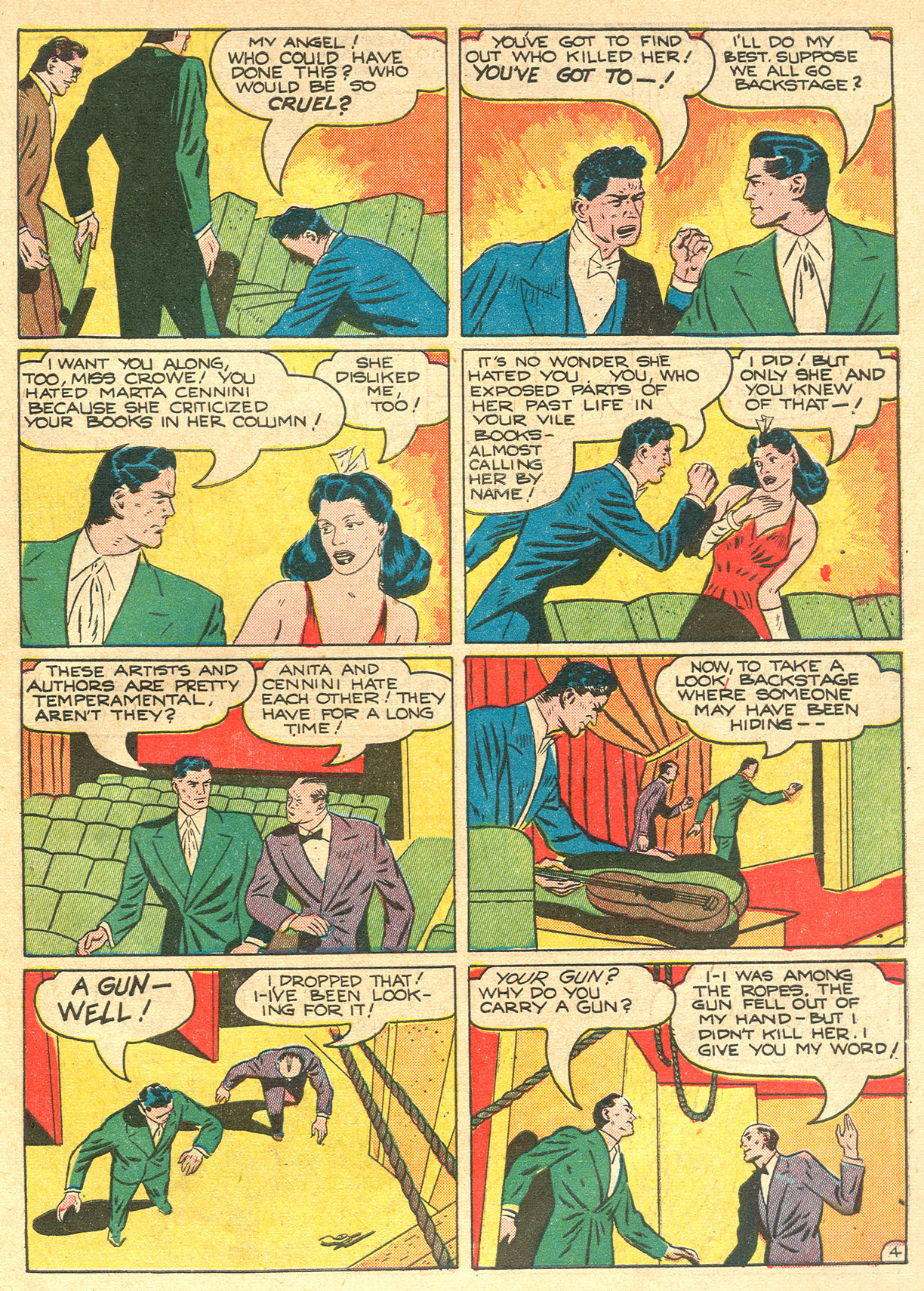 Read online Detective Comics (1937) comic -  Issue #51 - 55