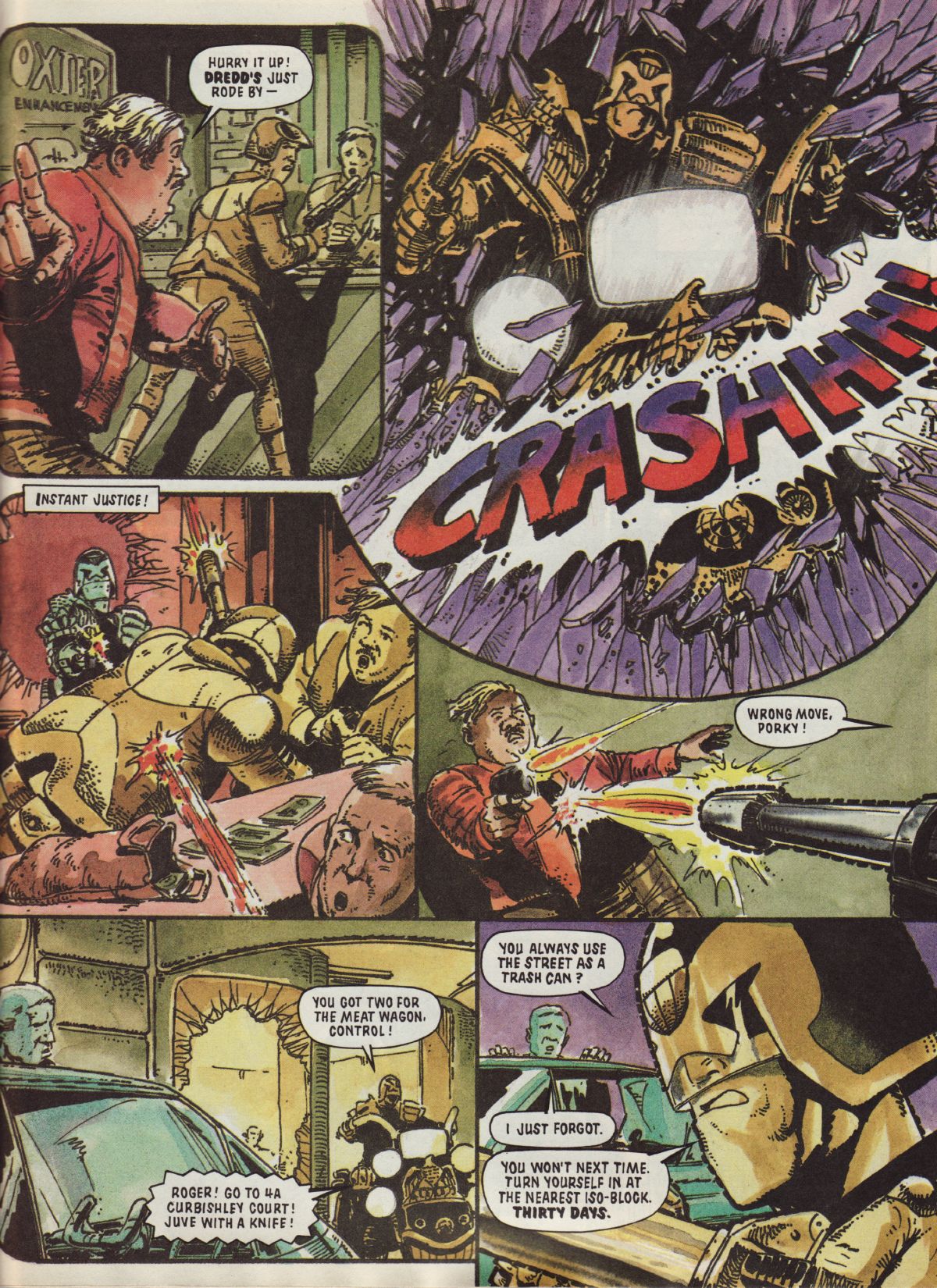 Read online Judge Dredd Megazine (vol. 3) comic -  Issue #20 - 34
