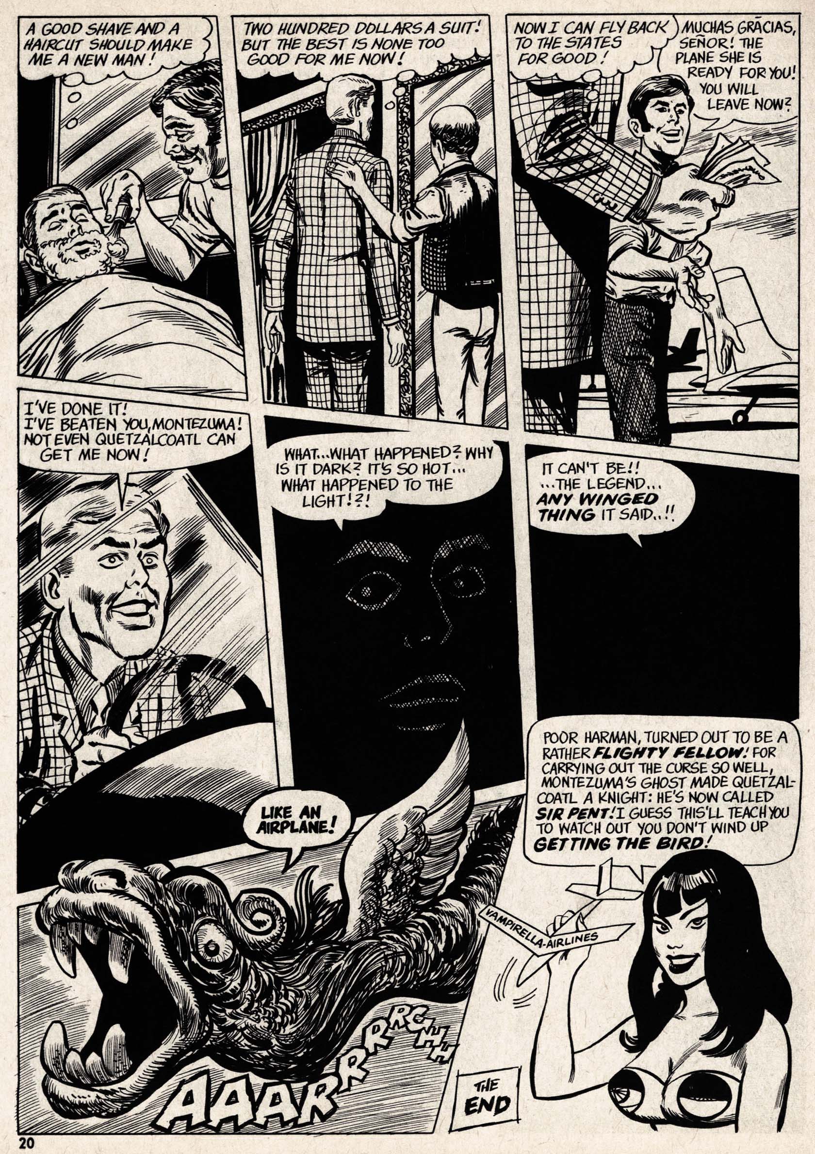 Read online Vampirella (1969) comic -  Issue #2 - 20