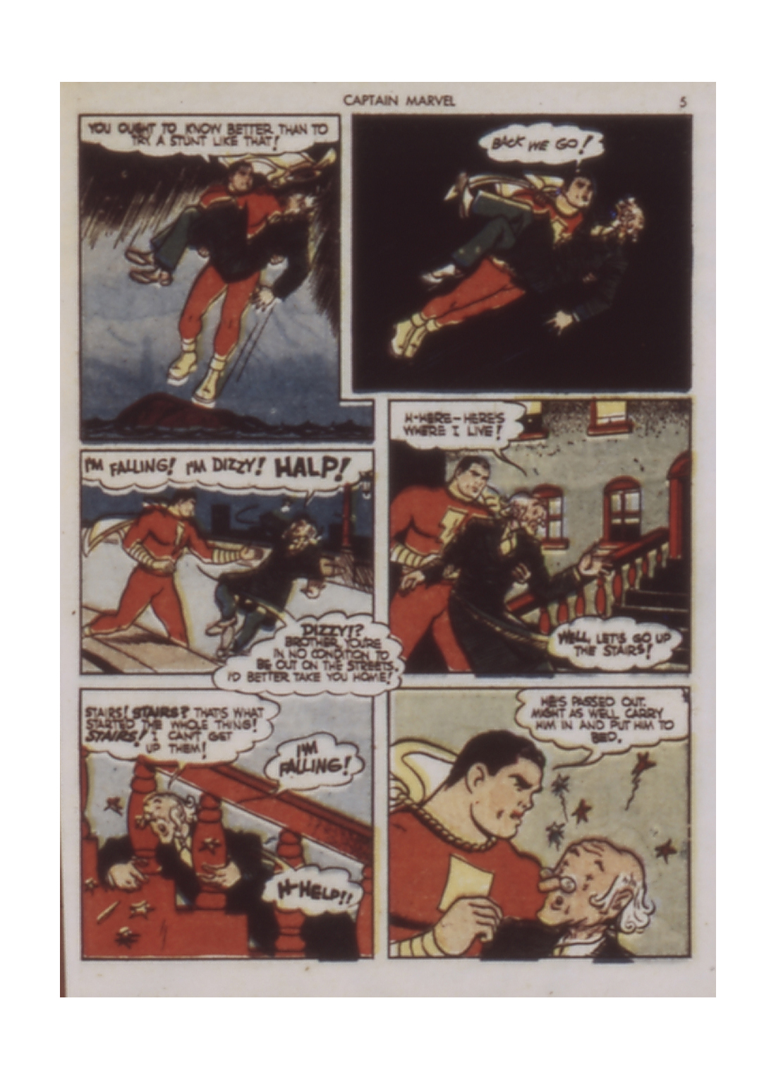 Read online Captain Marvel Adventures comic -  Issue #9 - 5