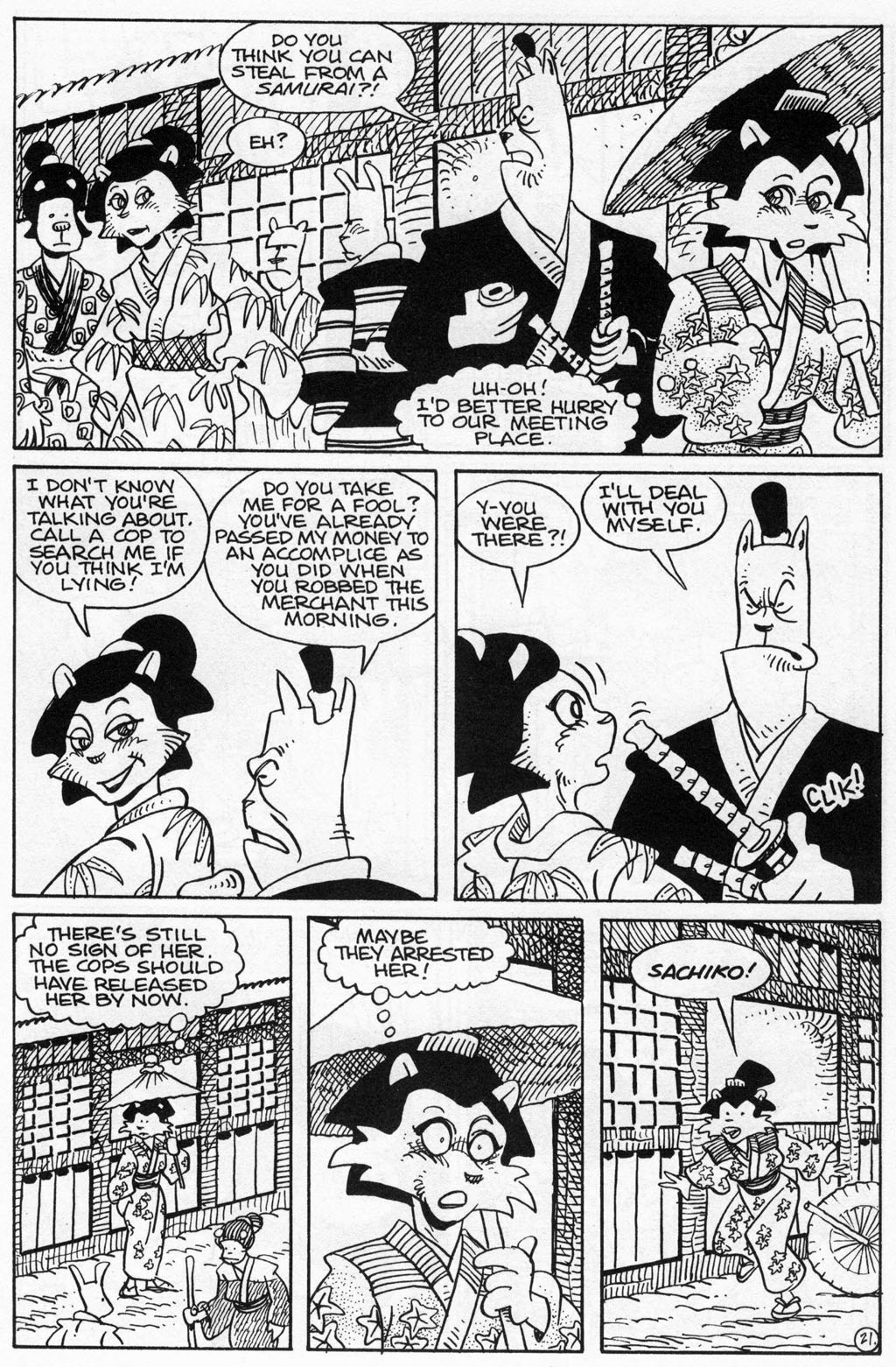 Usagi Yojimbo (1996) Issue #52 #52 - English 23
