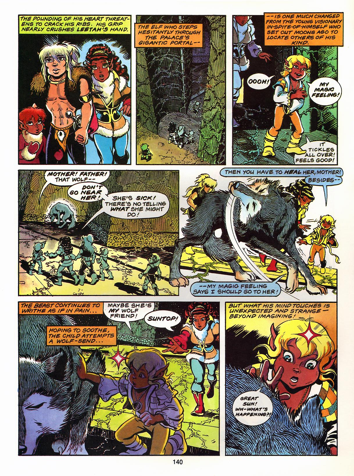Read online ElfQuest (Starblaze Edition) comic -  Issue # TPB 4 - 145