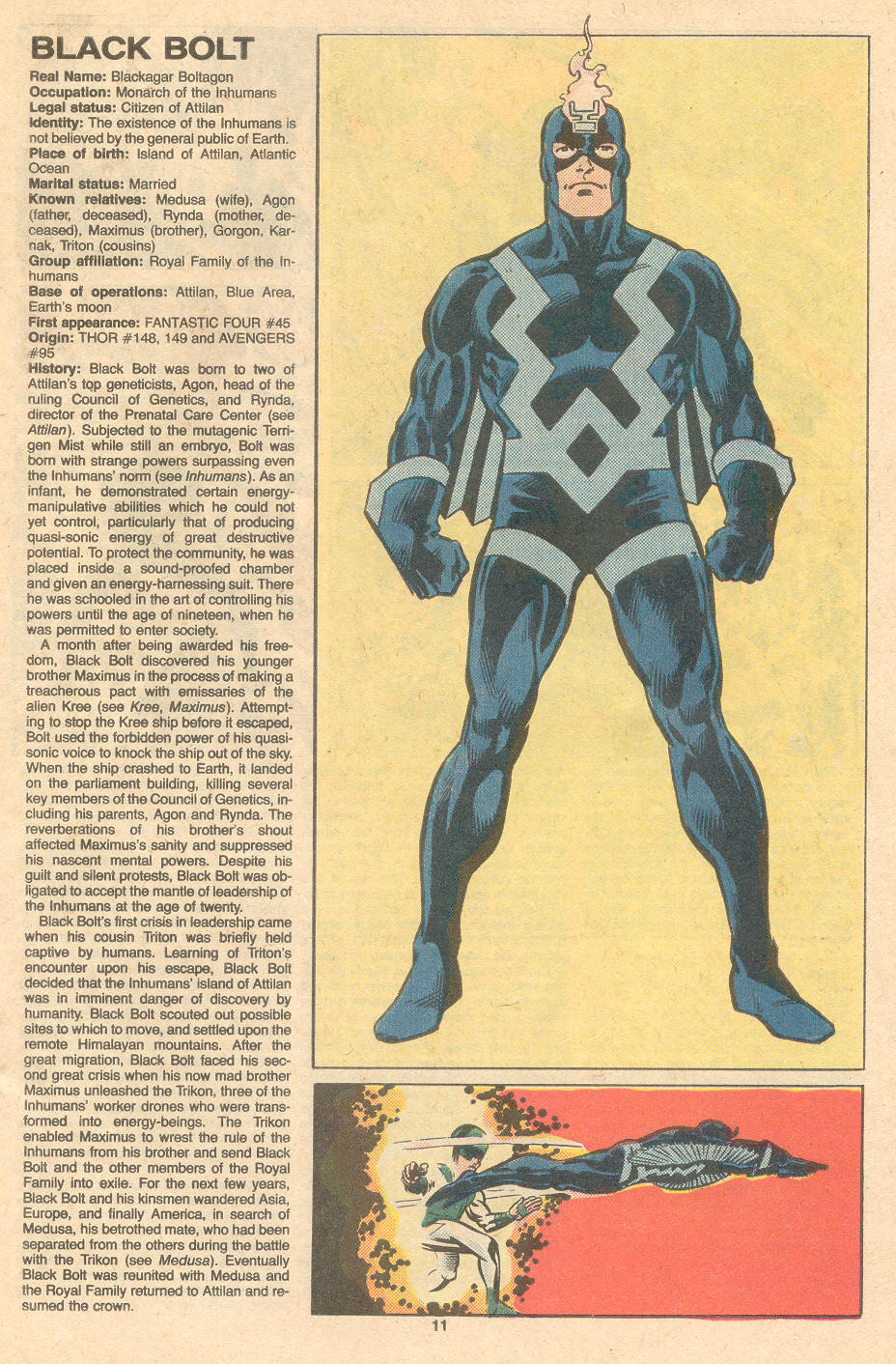 Read online The Official Handbook of the Marvel Universe Deluxe Edition comic -  Issue #2 - 13