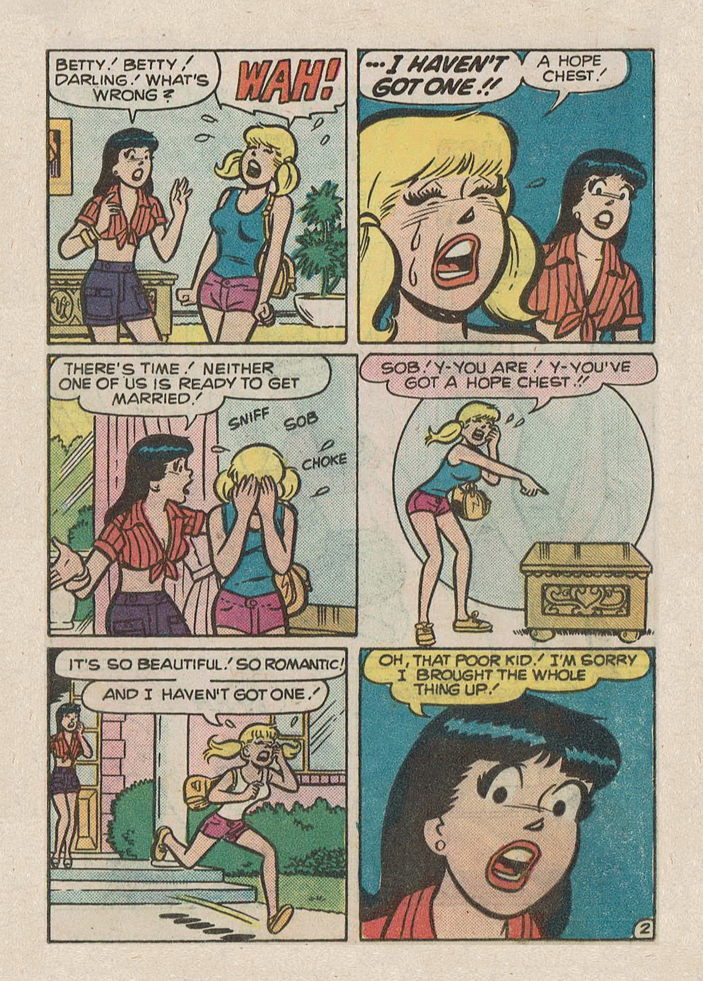 Read online Betty and Veronica Digest Magazine comic -  Issue #26 - 30