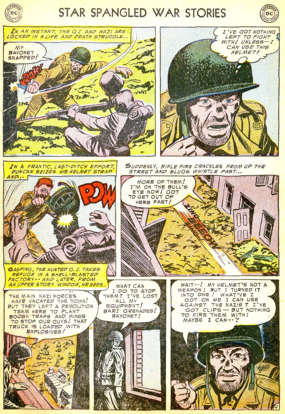 Read online Star Spangled War Stories (1952) comic -  Issue #19 - 17