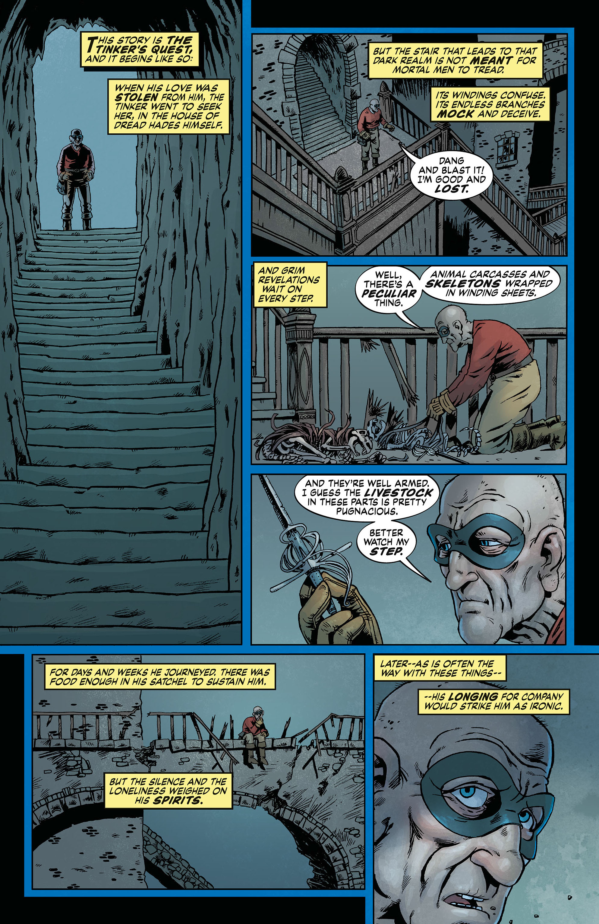 Read online The Unwritten comic -  Issue #36 - 2