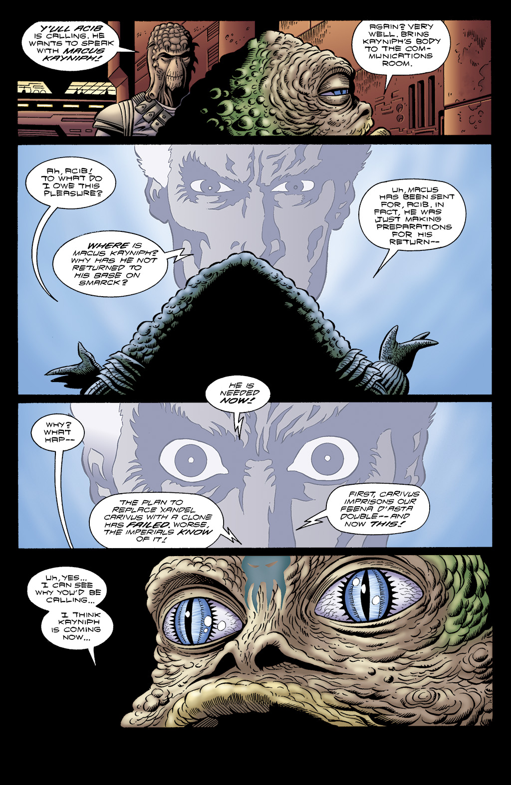 Read online Star Wars: Crimson Empire II - Council of Blood comic -  Issue #5 - 10