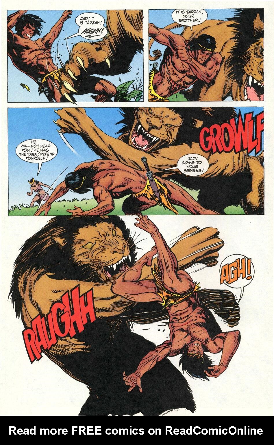 Read online Tarzan (1996) comic -  Issue #3 - 6