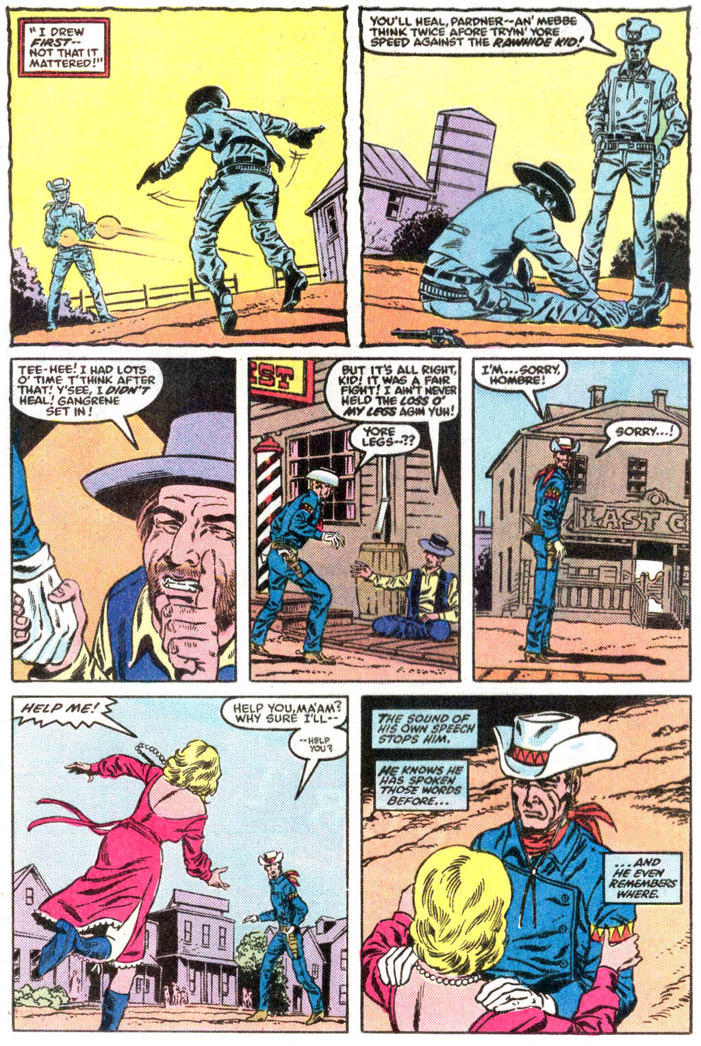Read online Rawhide Kid (1985) comic -  Issue #4 - 9