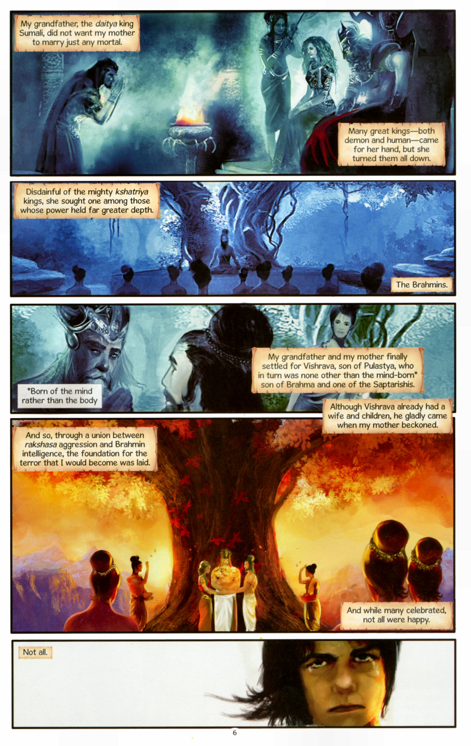 Read online Ravana: Roar of the Demon King comic -  Issue # Full - 10