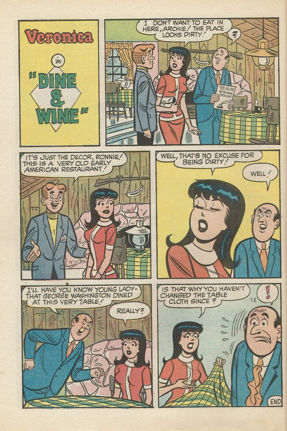 Read online Archie's Joke Book Magazine comic -  Issue #155 - 22