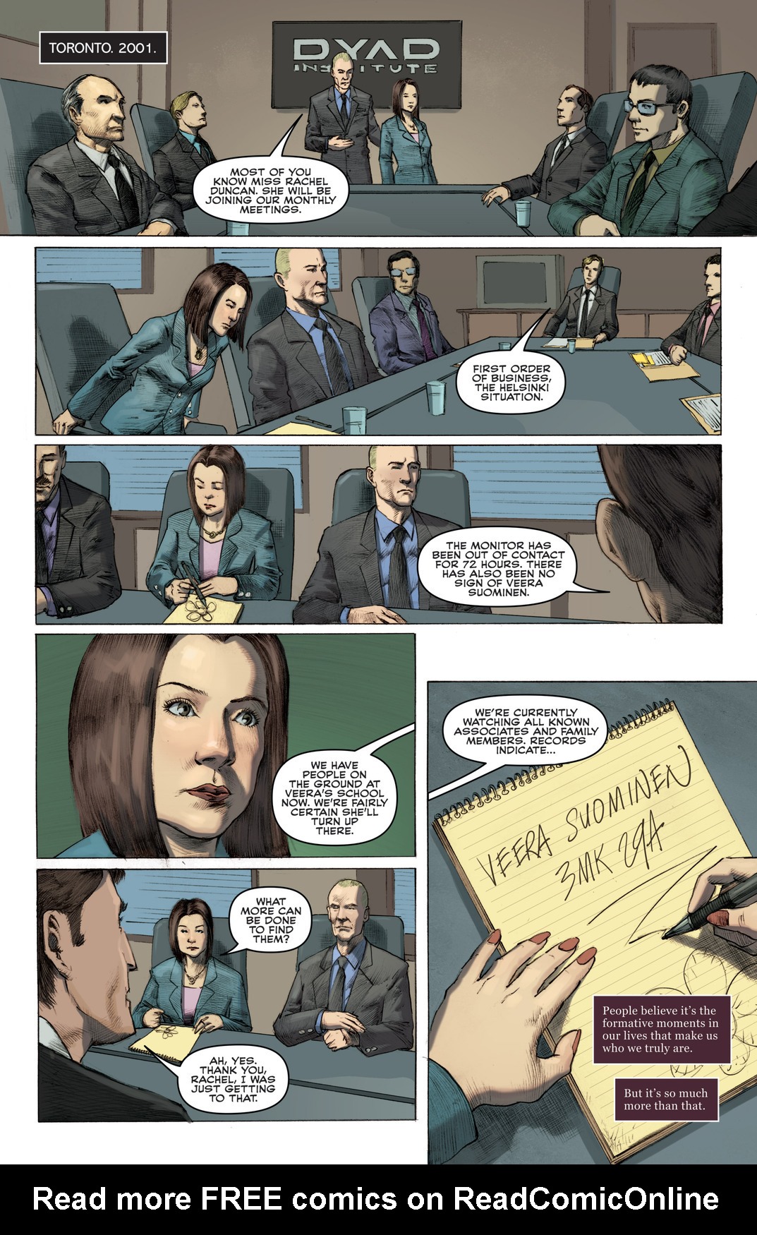 Read online Orphan Black comic -  Issue #5 - 21