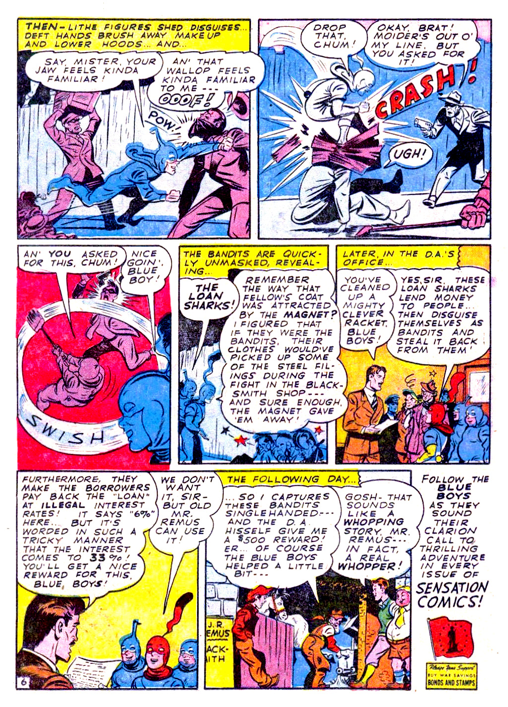 Read online Sensation (Mystery) Comics comic -  Issue #29 - 30