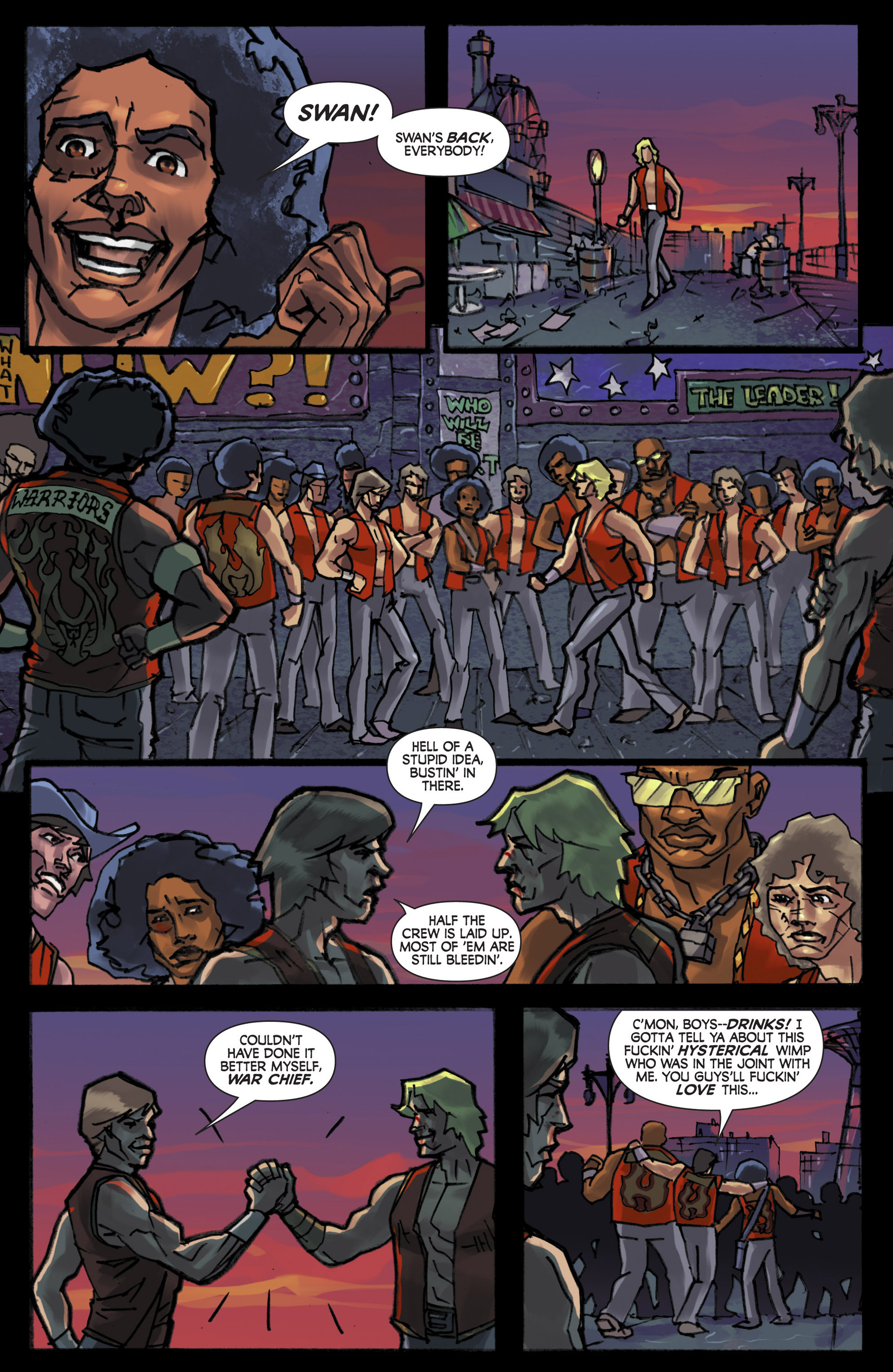 Read online The Warriors: Jailbreak comic -  Issue #4 - 21