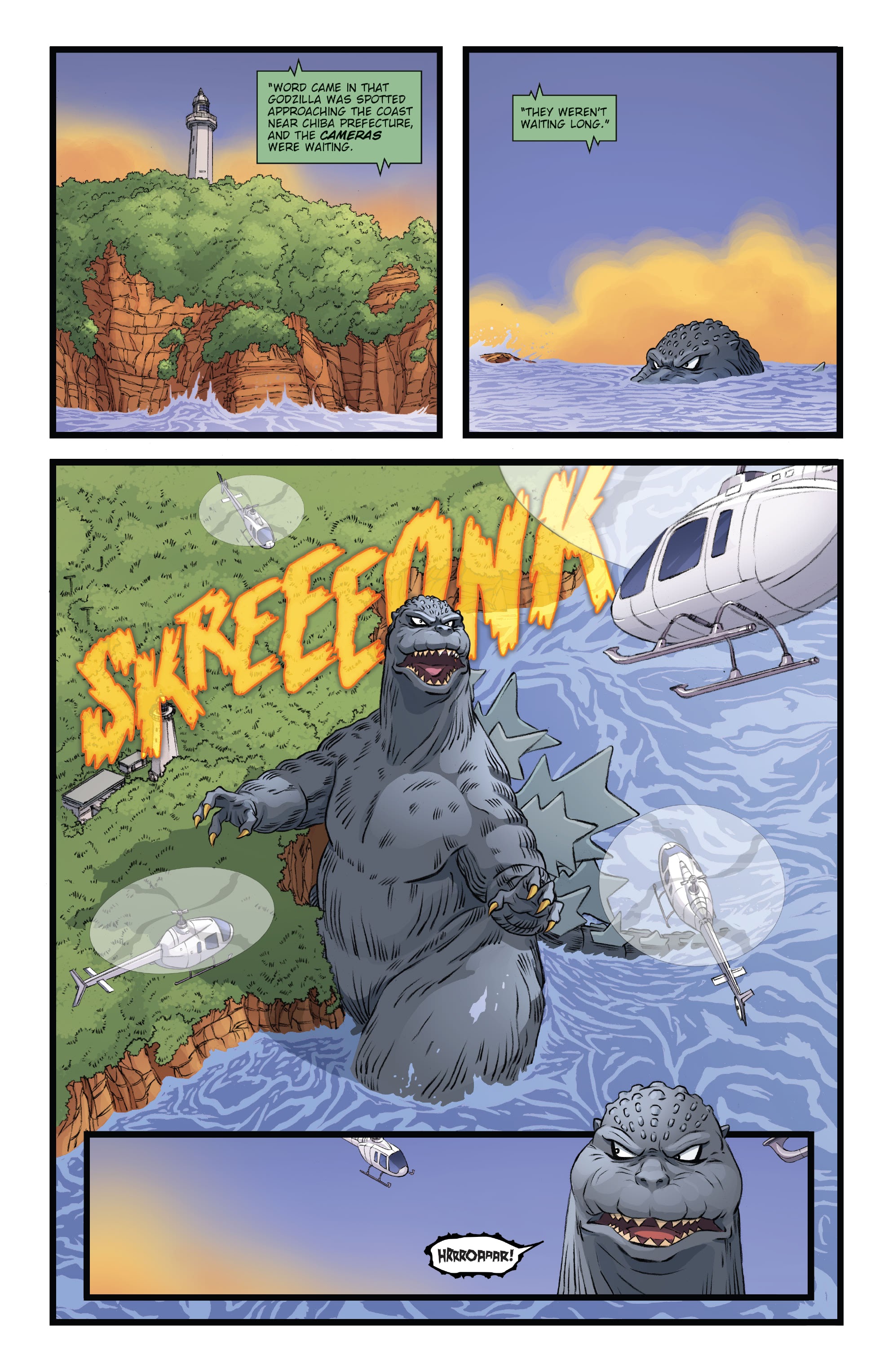 Read online Godzilla: Monsters & Protectors comic -  Issue #4 - 15