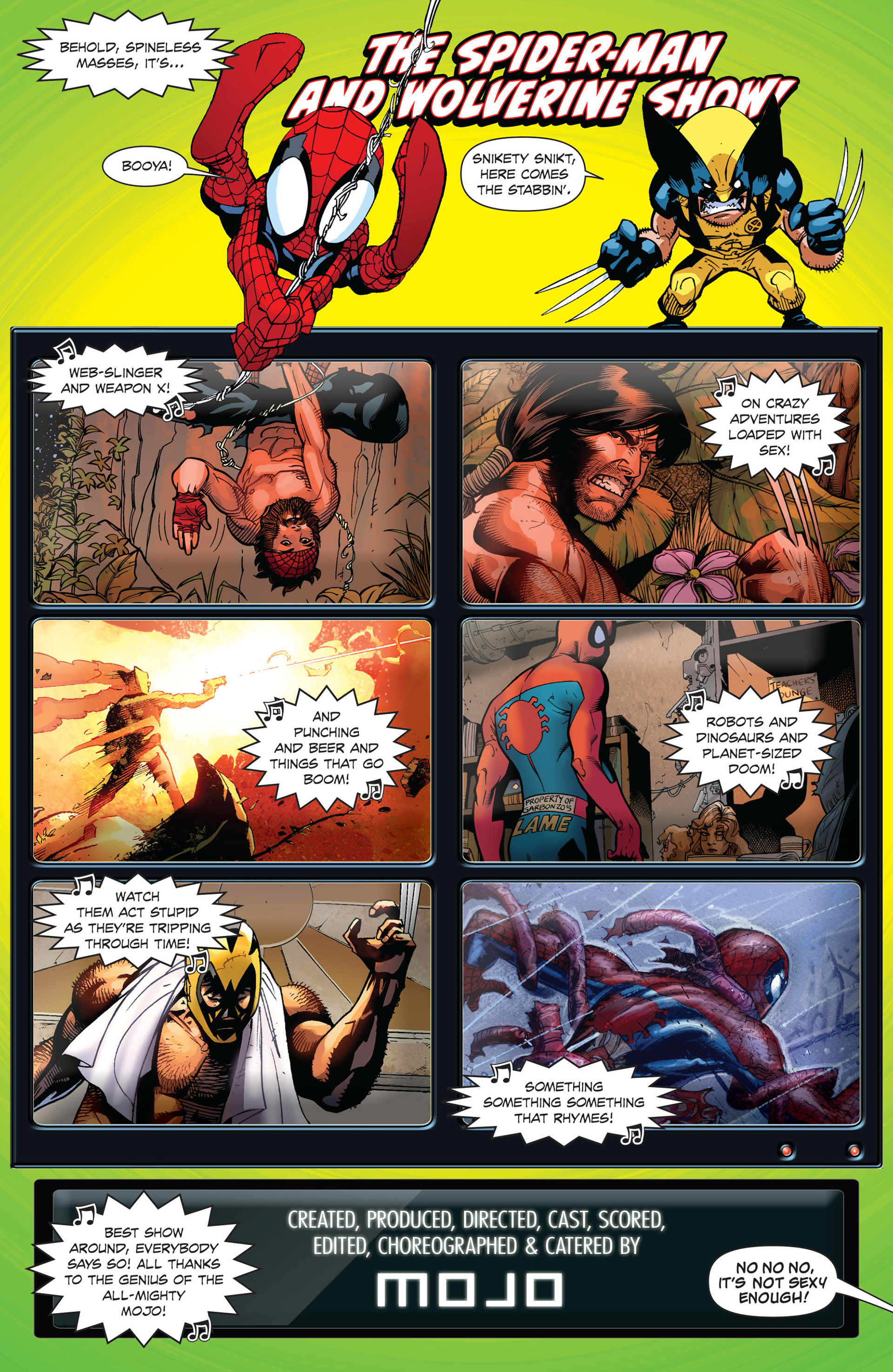 Read online Astonishing Spider-Man & Wolverine comic -  Issue #5 - 2