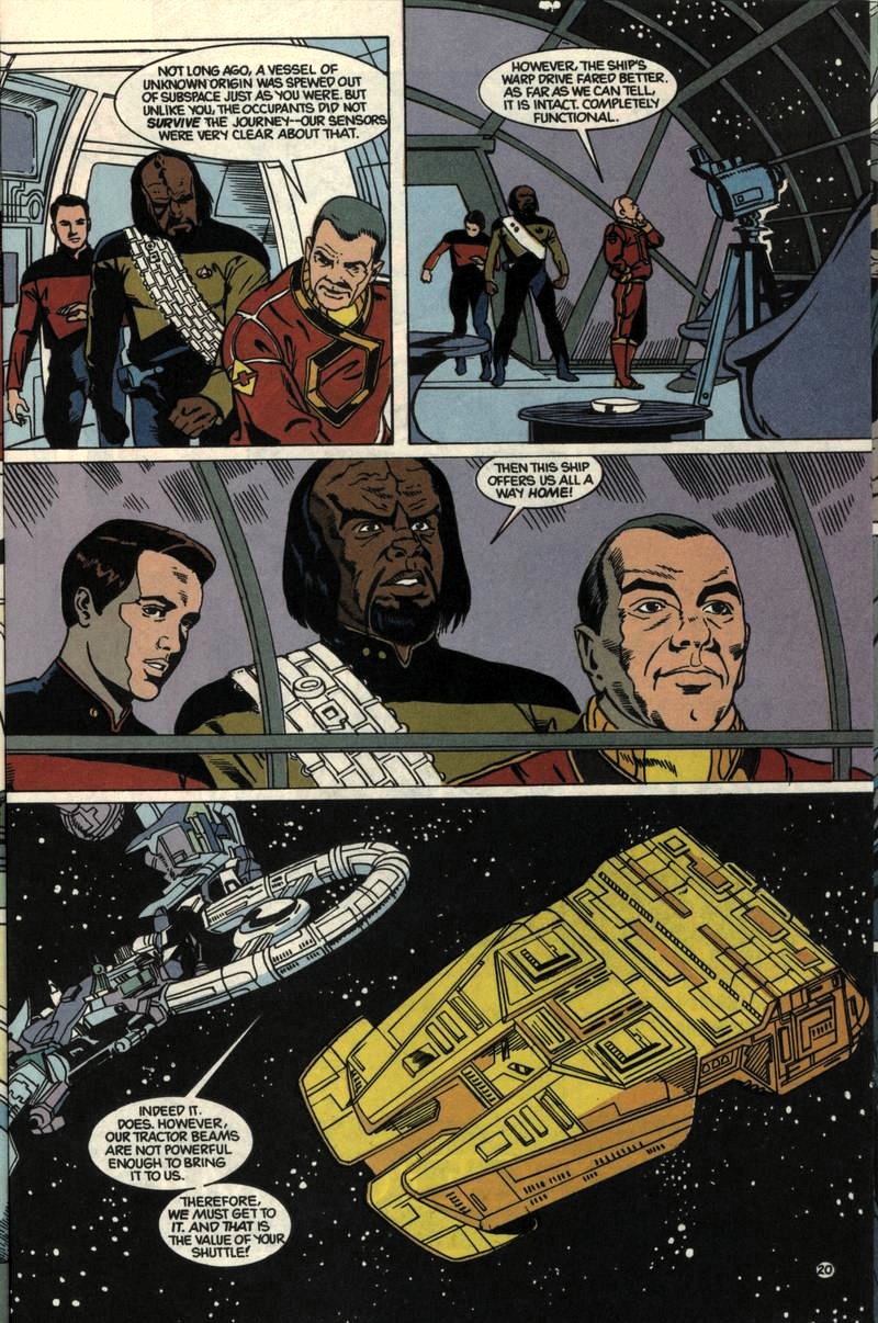 Read online Star Trek: The Next Generation (1989) comic -  Issue #22 - 21