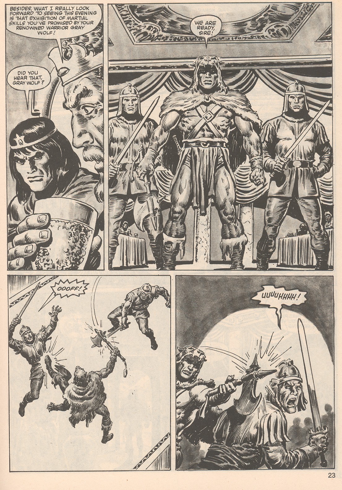 Read online The Savage Sword Of Conan comic -  Issue #104 - 23