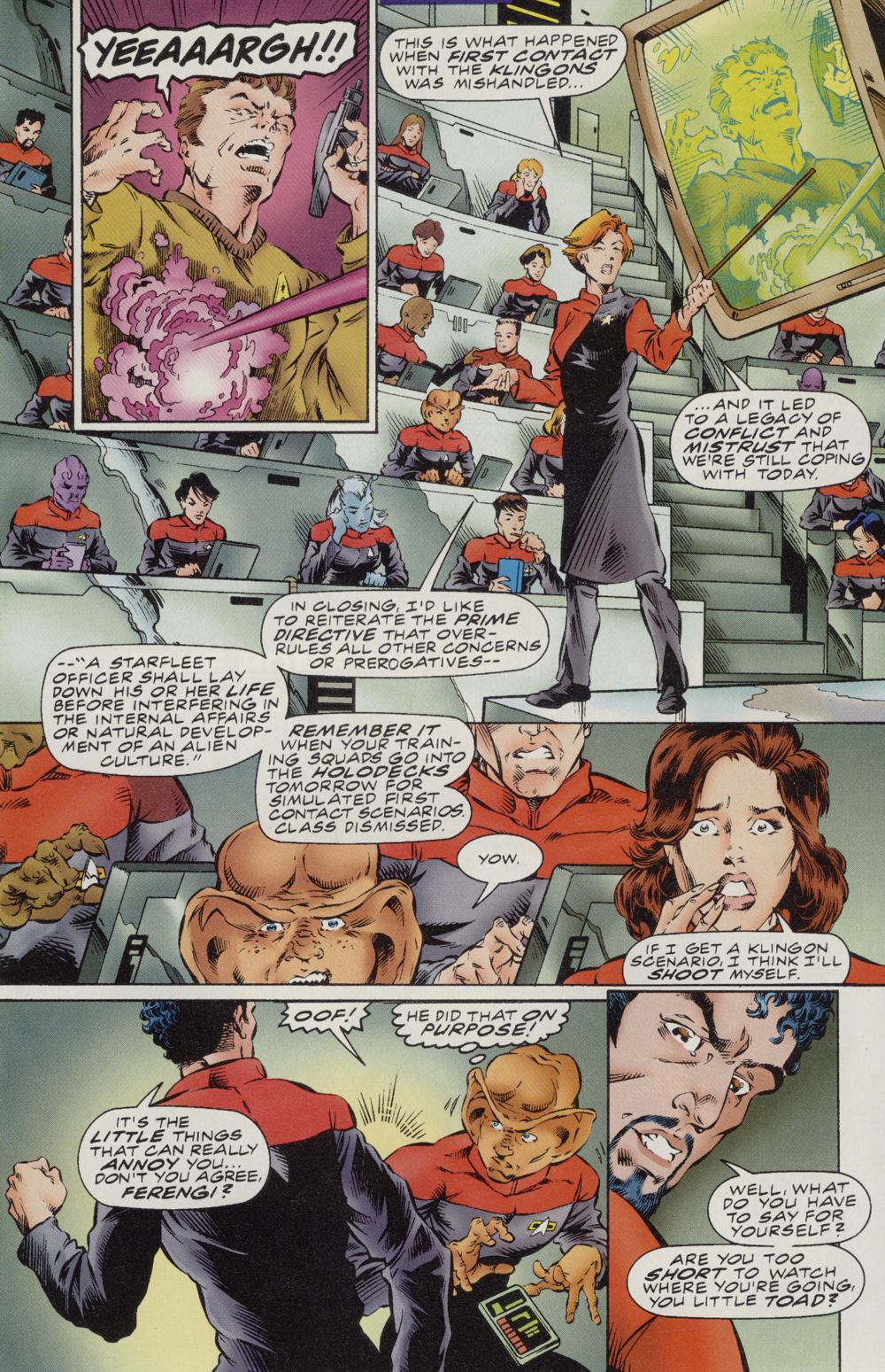 Read online Star Trek: Starfleet Academy (1996) comic -  Issue #1 - 12